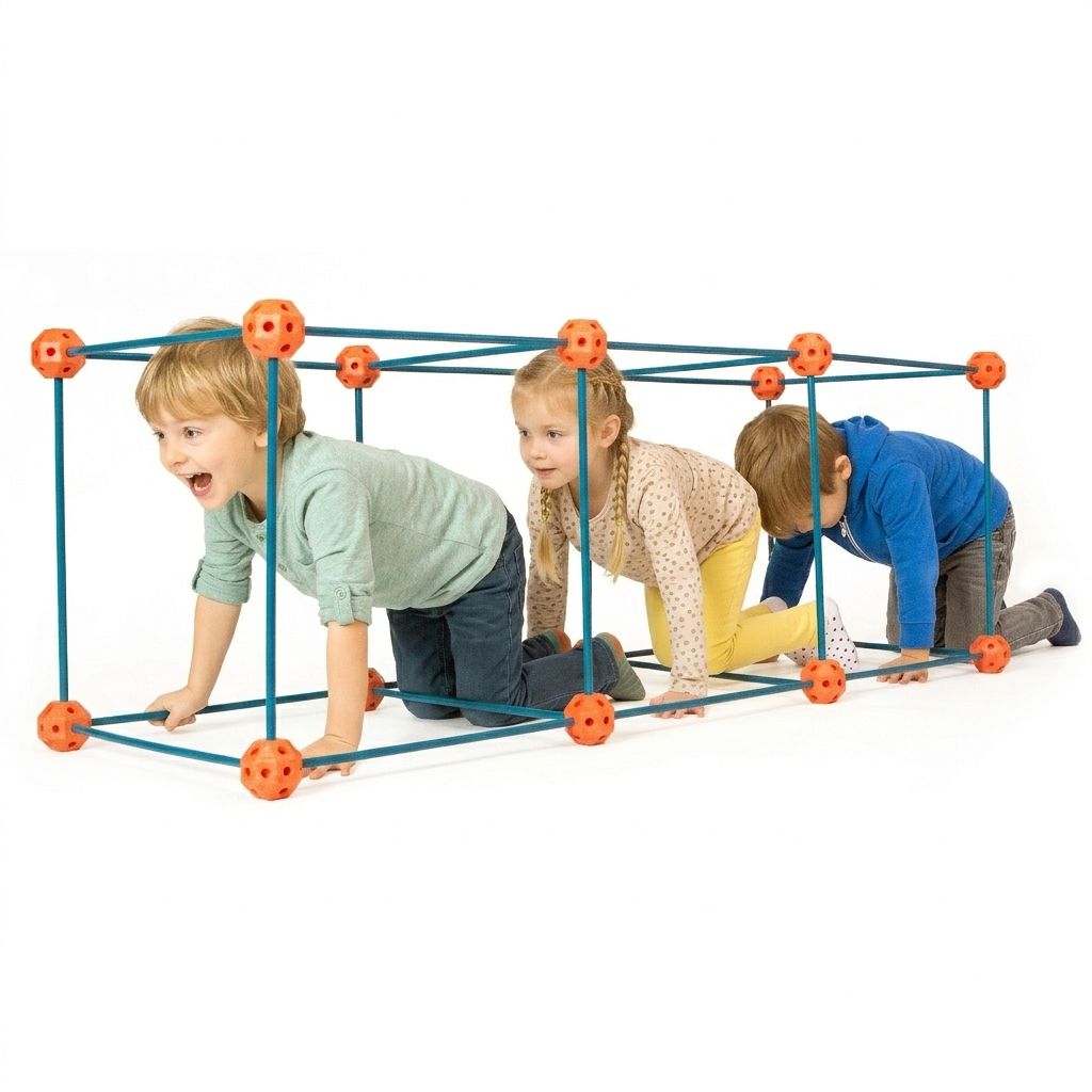 Bude Steckbaukasten XXL, 144 teiliges Set