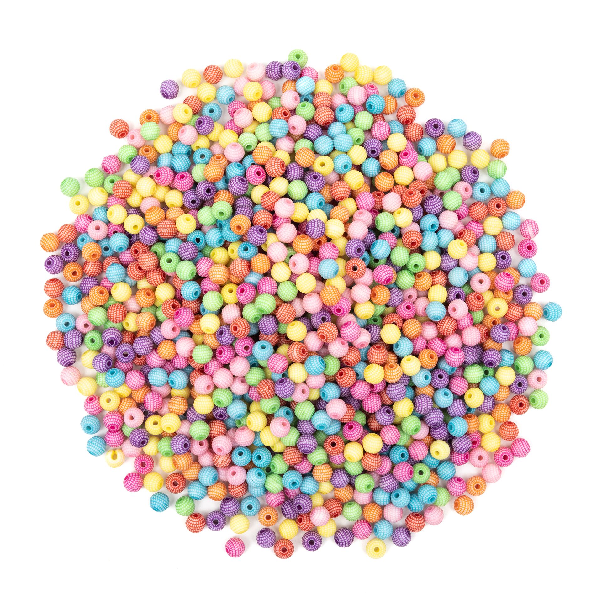 Perlen-Rillen, rund, 1200er Set