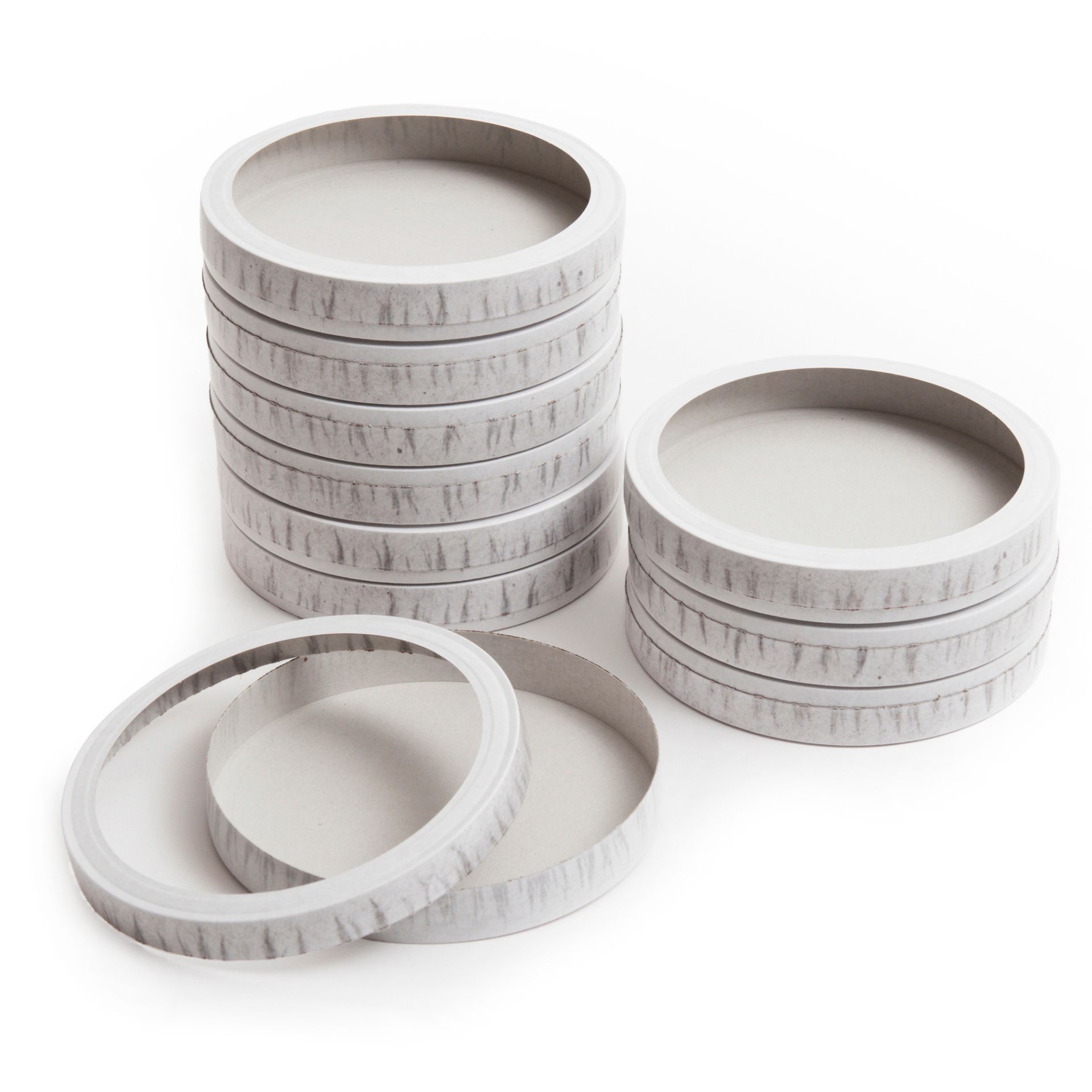 Laternendeckel und -boden, D=15,3 cm, 10 Stück