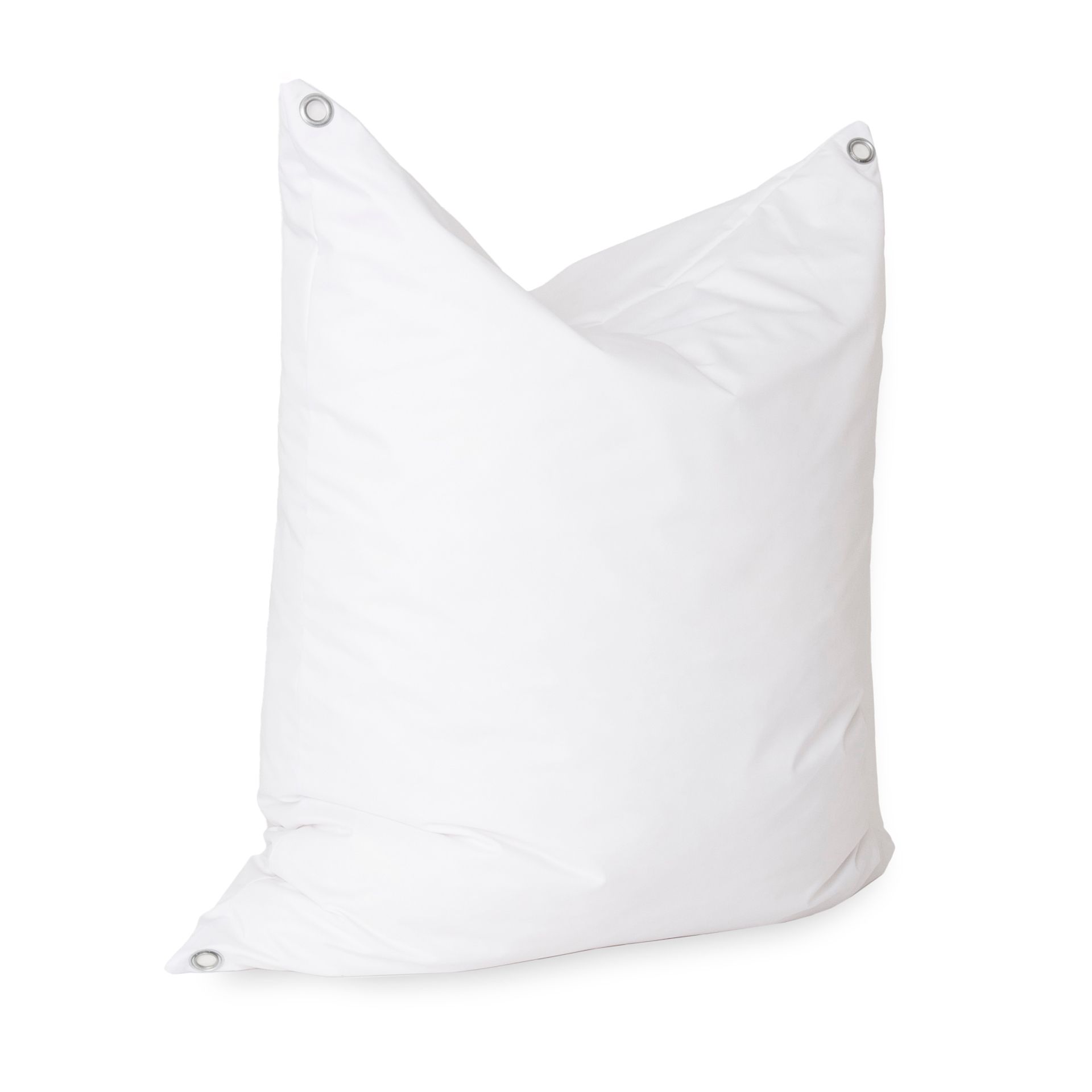 Sitzsack XL, Riesensitzkissen, weiß