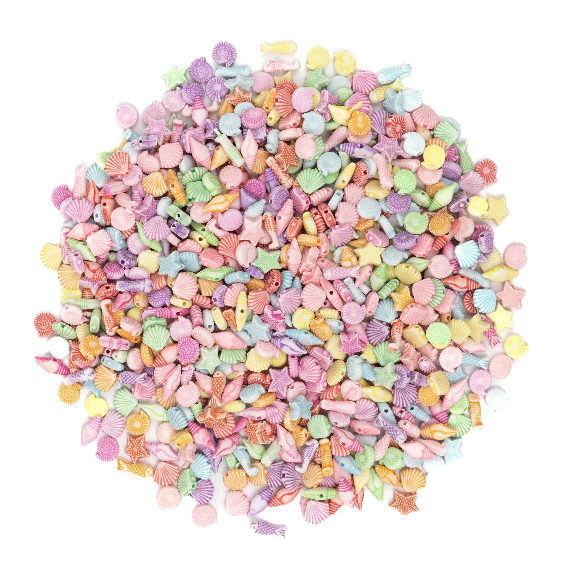 Perlen-Motiv, Muscheln & Meer, 850 Stück
