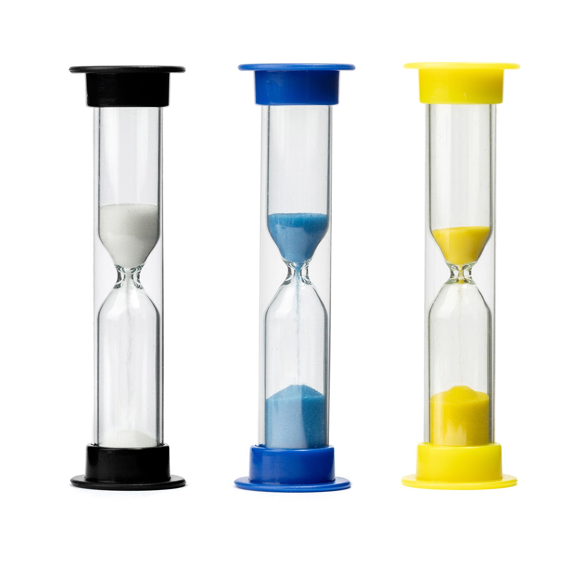 Sanduhren Mini, 3 Laufzeiten-Set