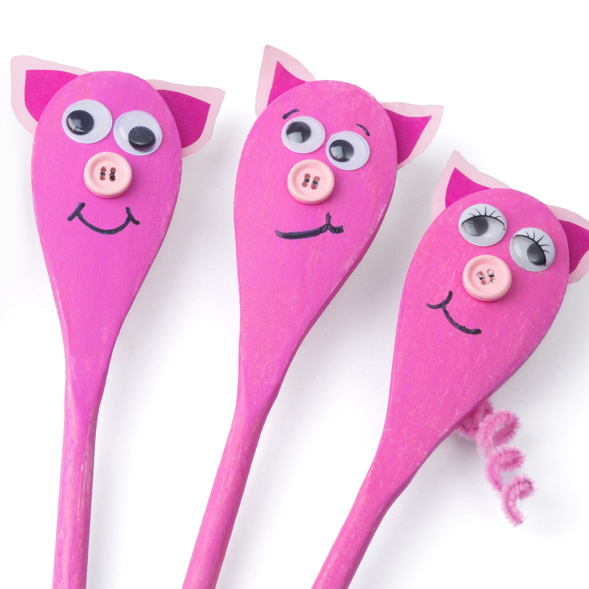 Holzknöpfe, 1cm, 300er Set