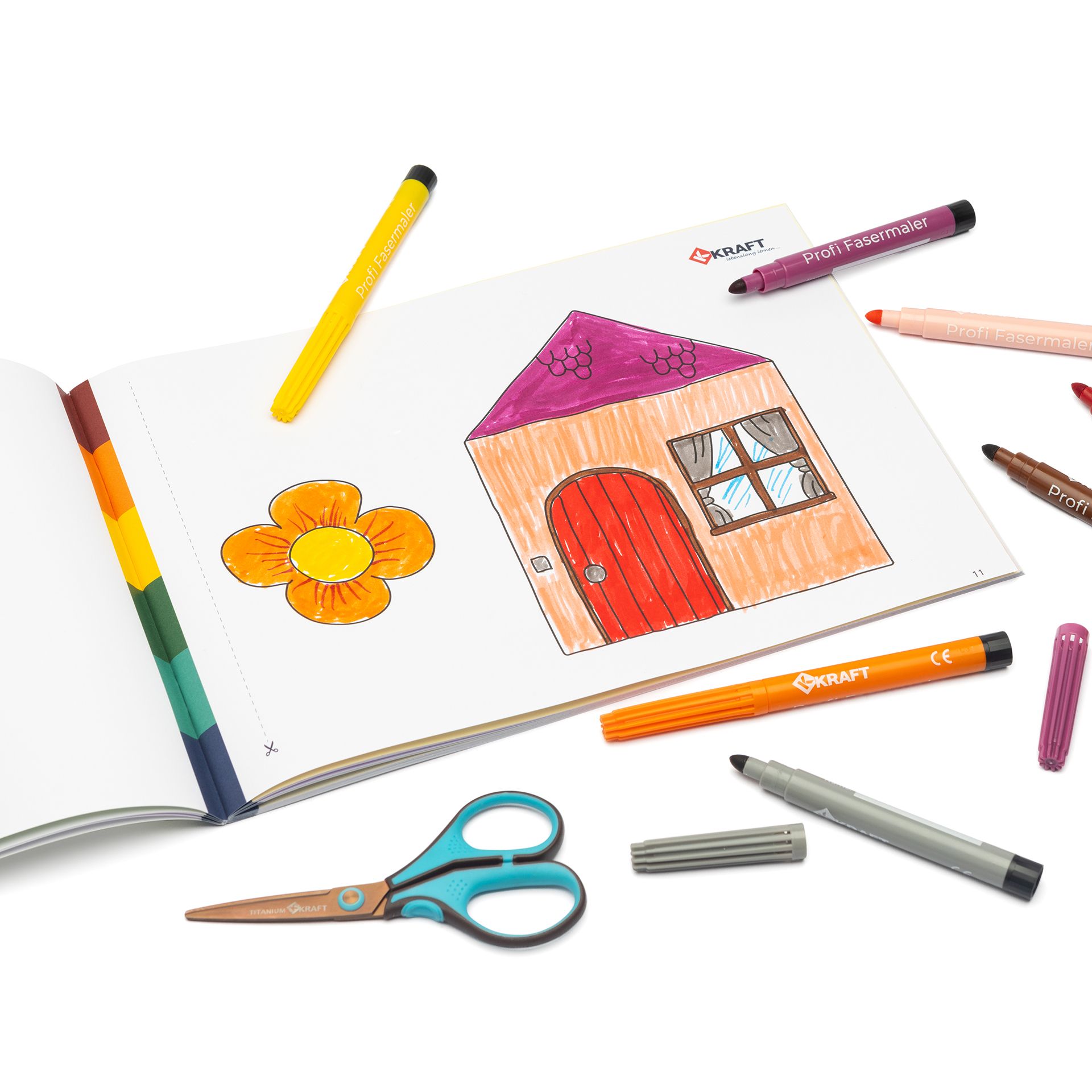 Drei Nachbarsfreunde