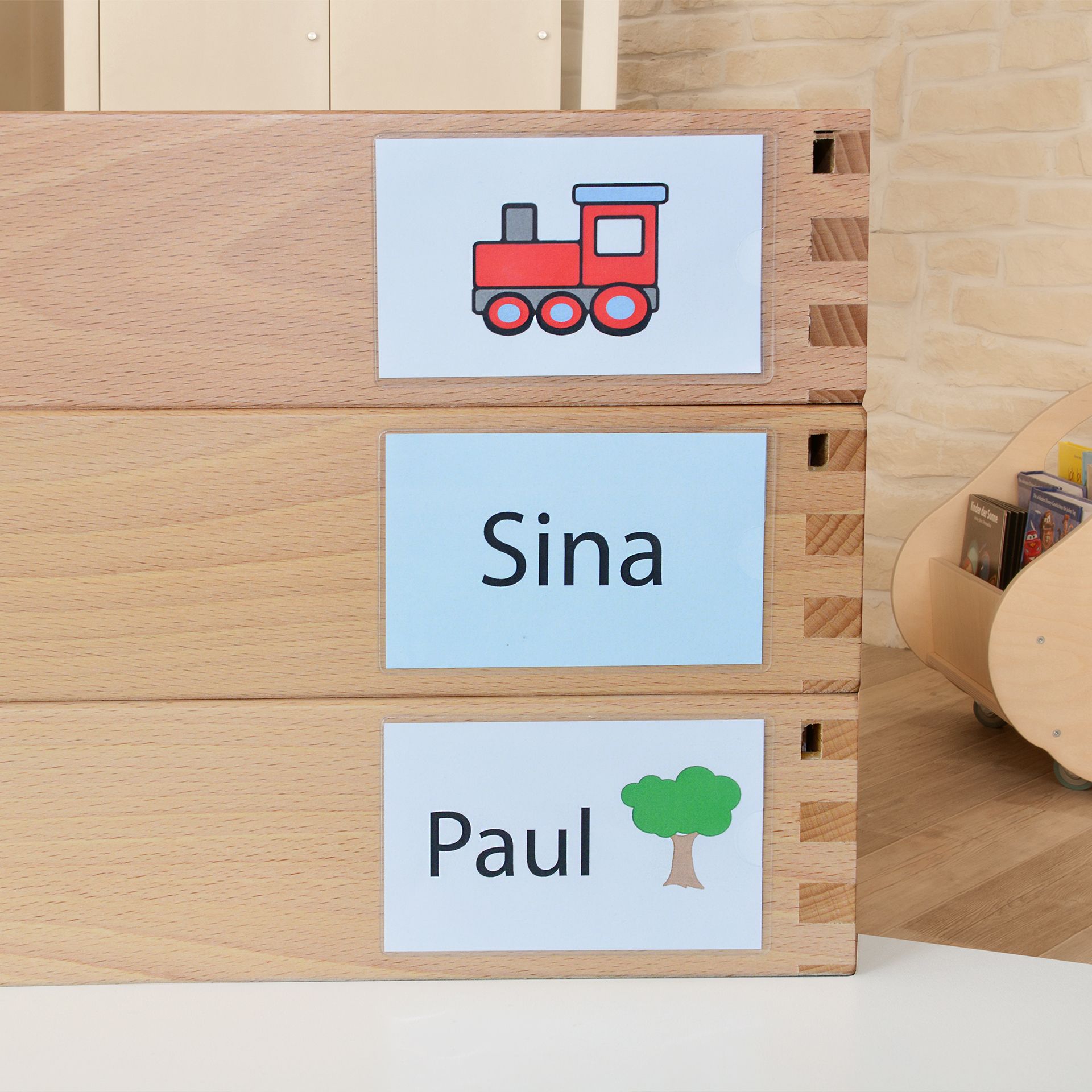 Namensbildtaschen (100 St.)