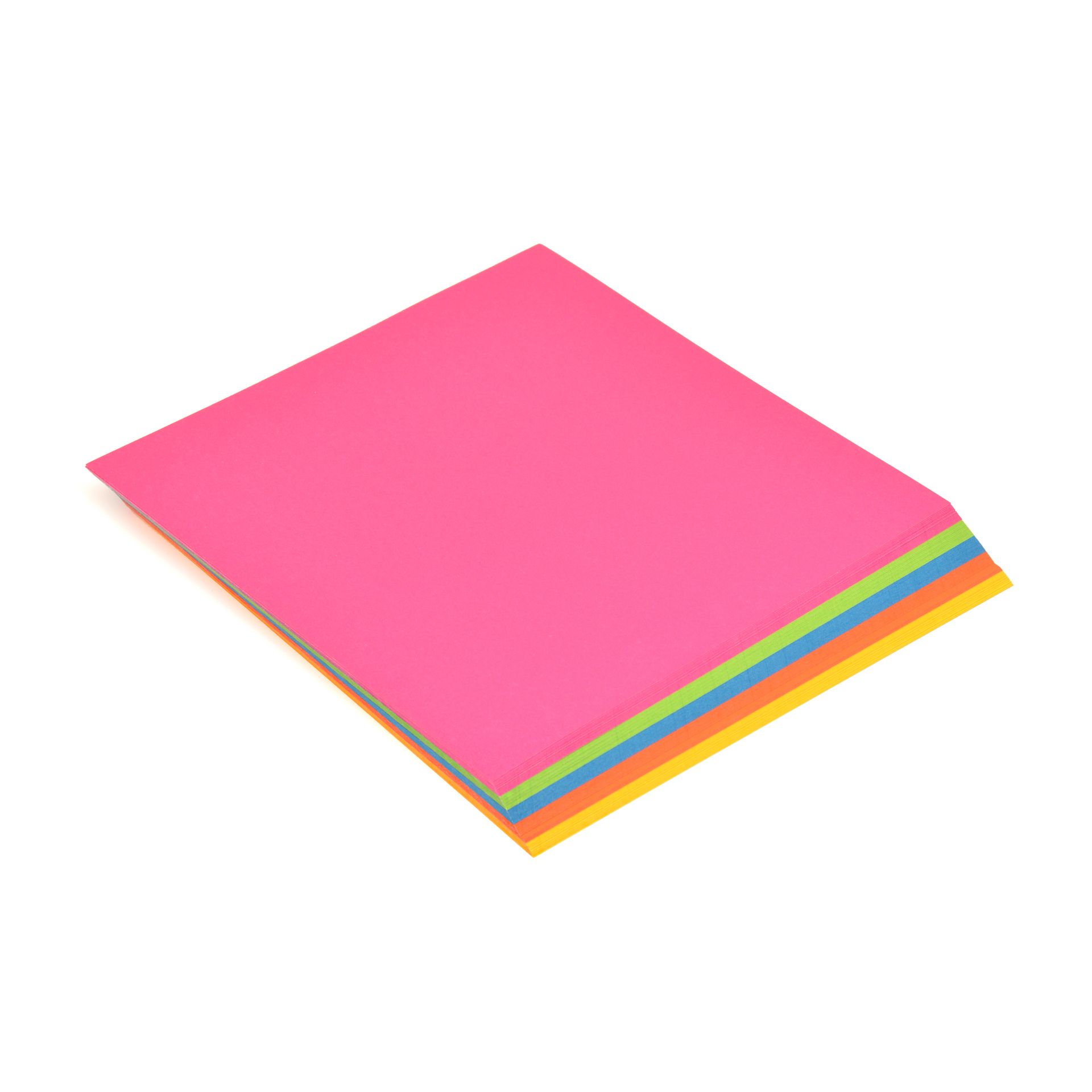 Faltblätter Duo-Color, 15x15cm, 80 Blatt, 5 Farben