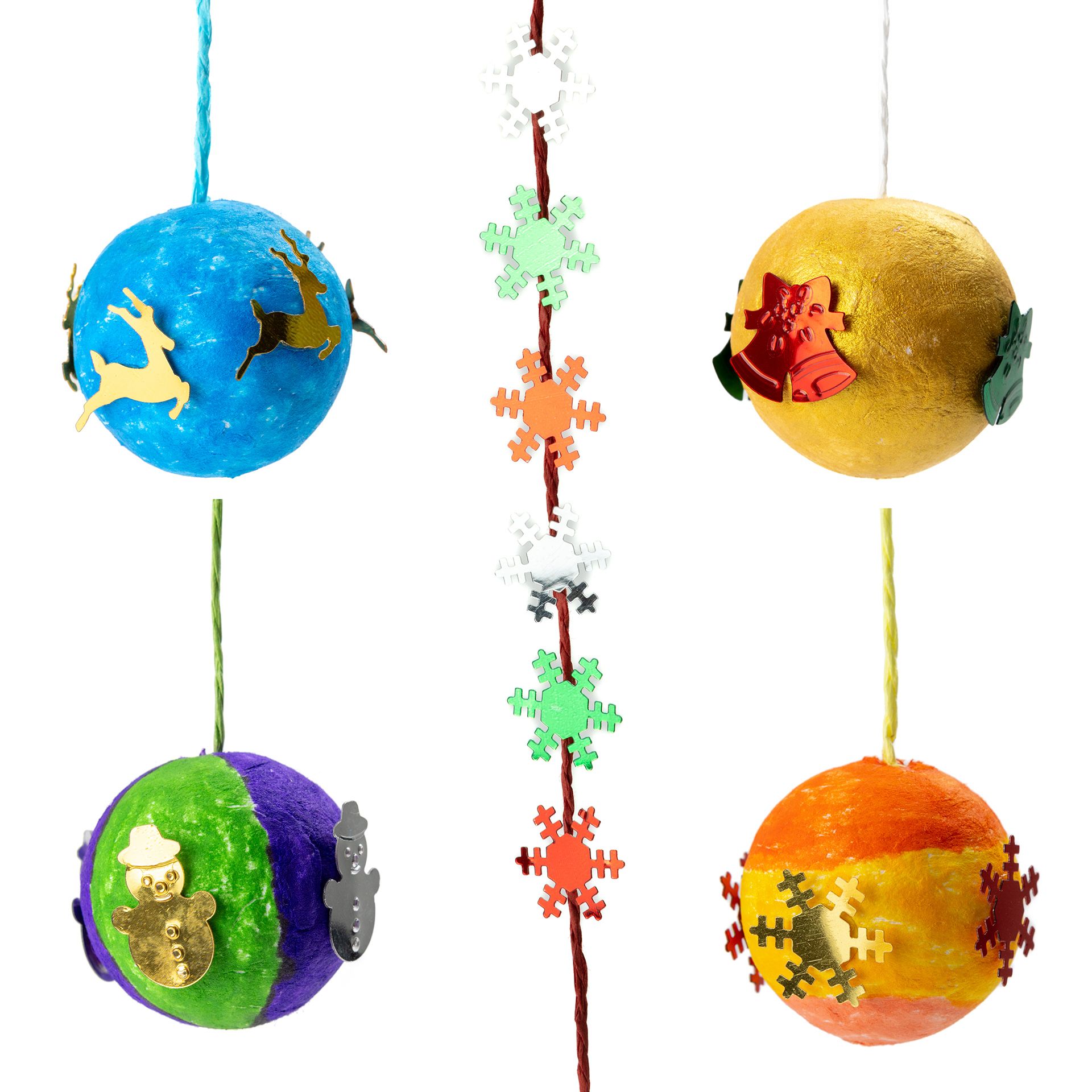 Pailetten-Mix, Weihnachtsfiguren, 500 Stück