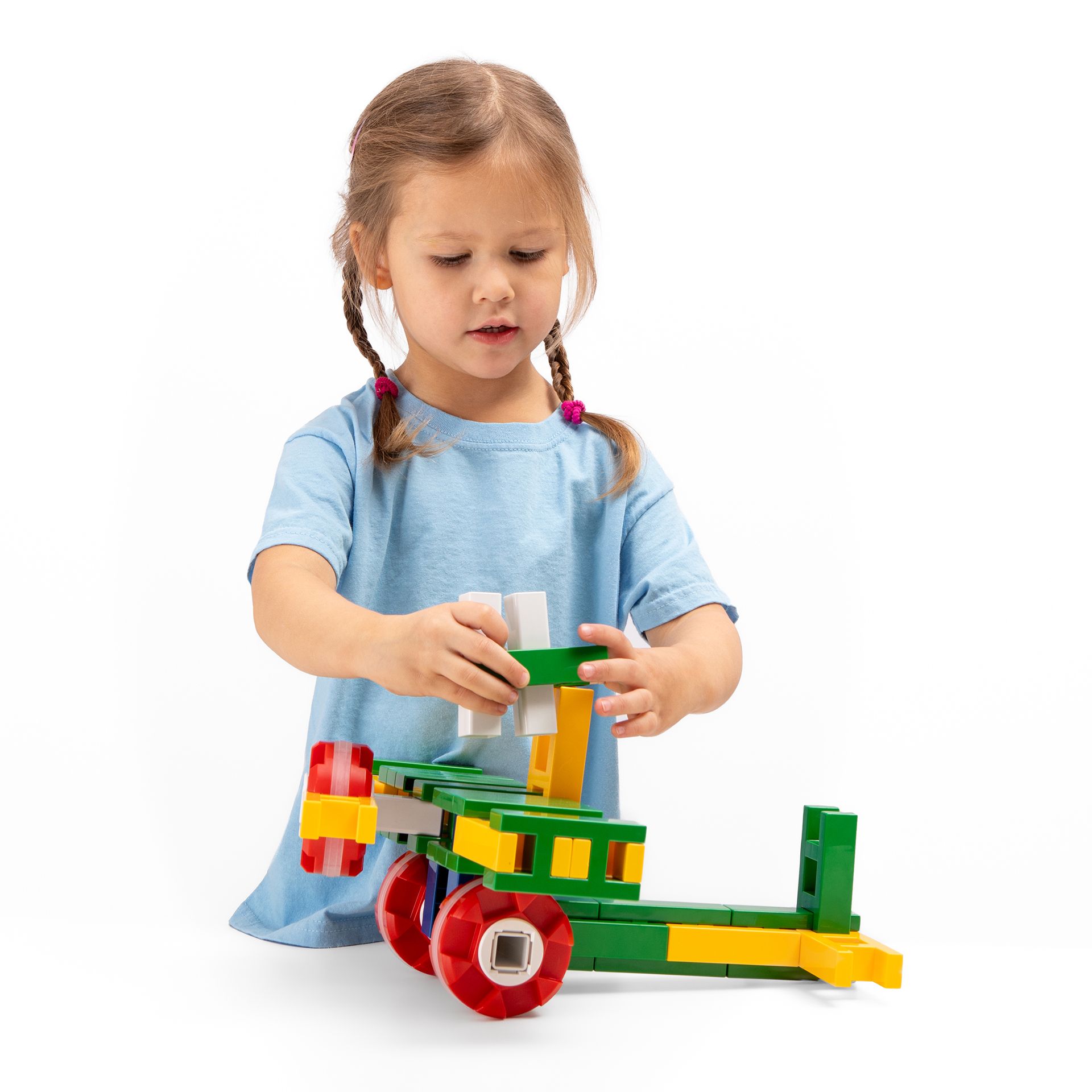 K-TEC 3+ Grundausstattung, 431er Set, inkl. Baupläne und Rollwagen