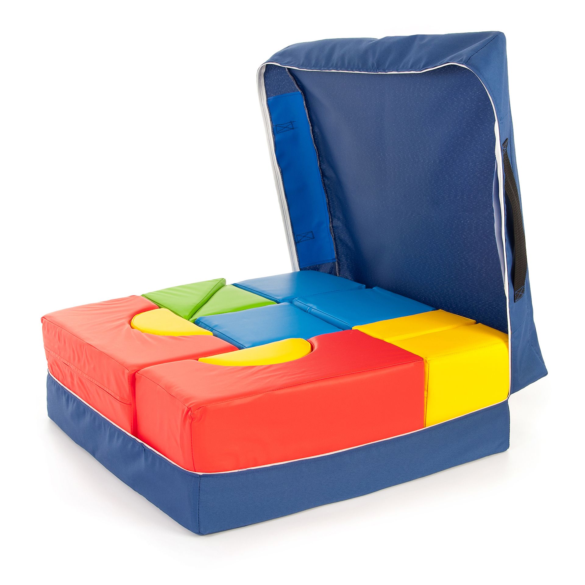 Schaumstoff Bausteine XL, 11er Set, inkl. Tasche