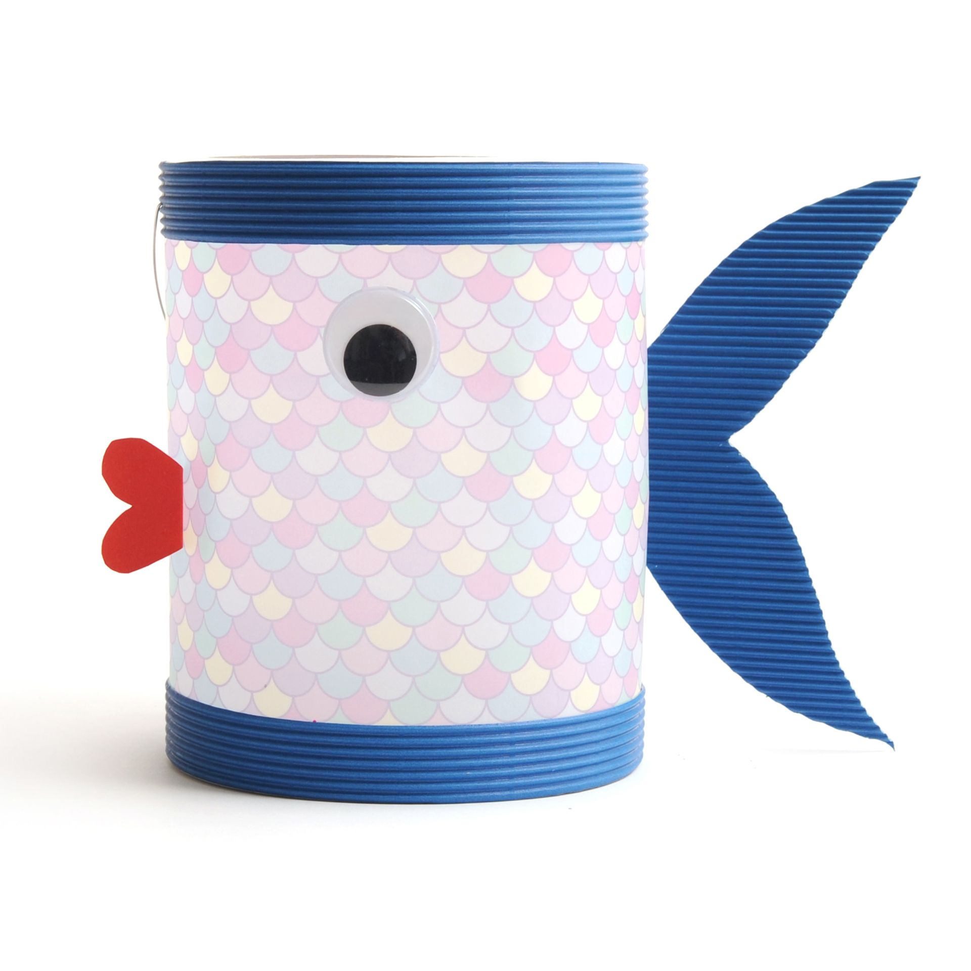 Laternenzuschnitt für D15,3cm, Schuppen, 25 Stück