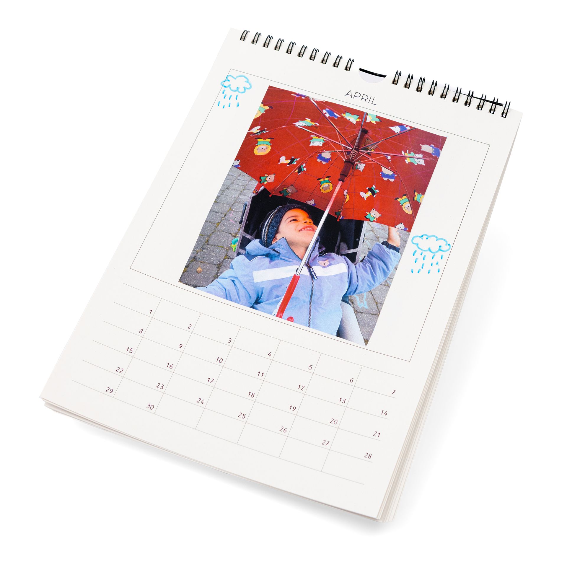 Bastelkalender A4, immerwährend