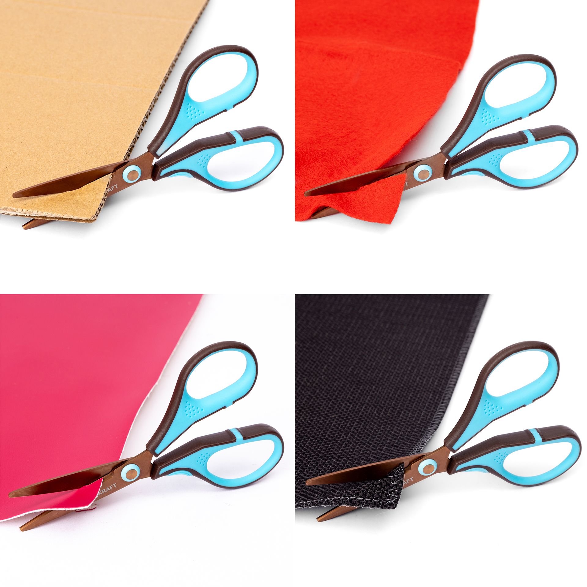 Titaniumschere 7", Erwachsene 6er