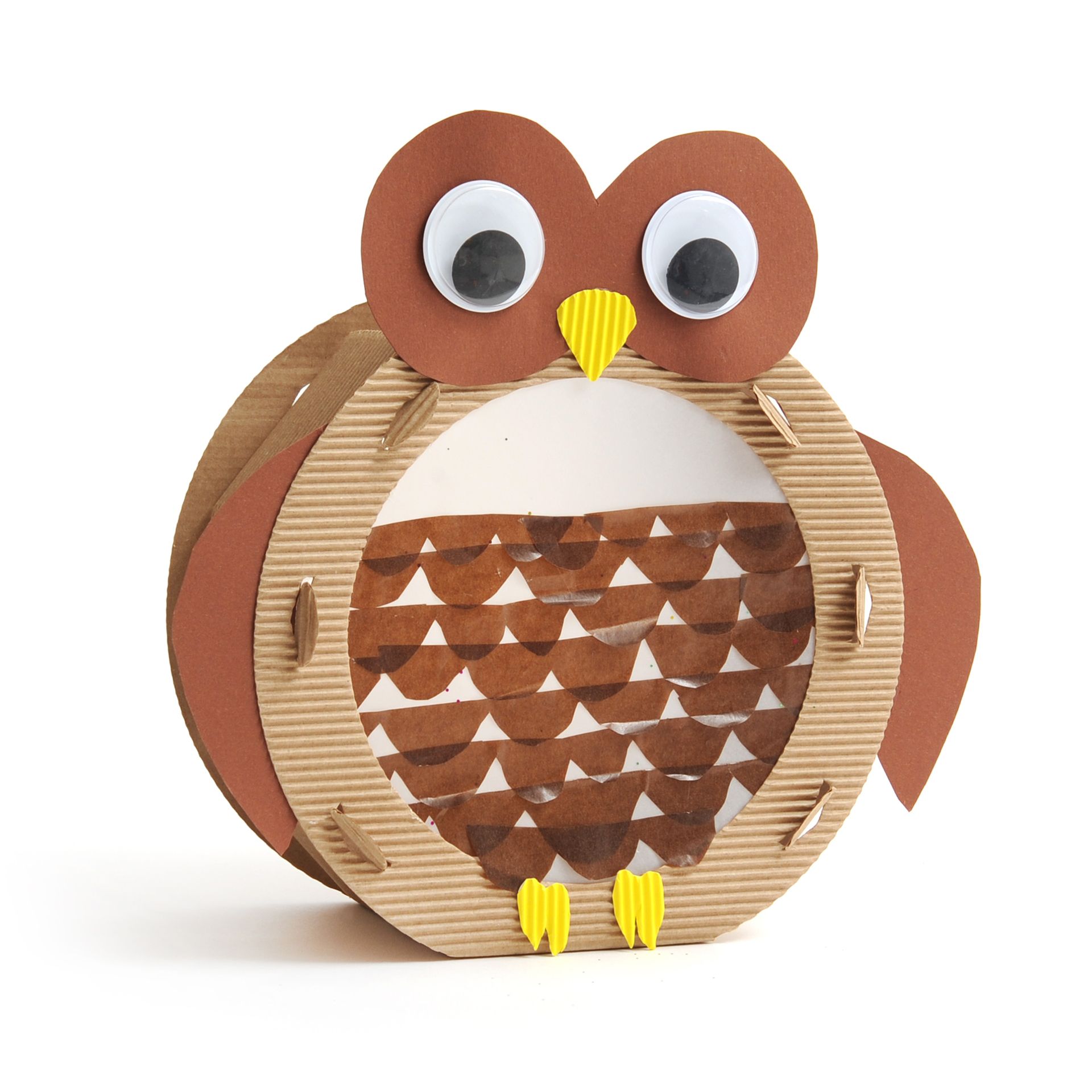 Laternenpackung E-Wellpappe, 5-Farben-Set