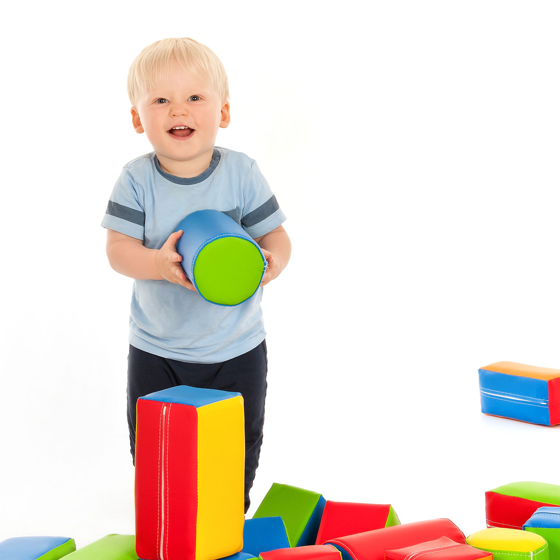 Schaumstoff Bausteine U3, 34er Set