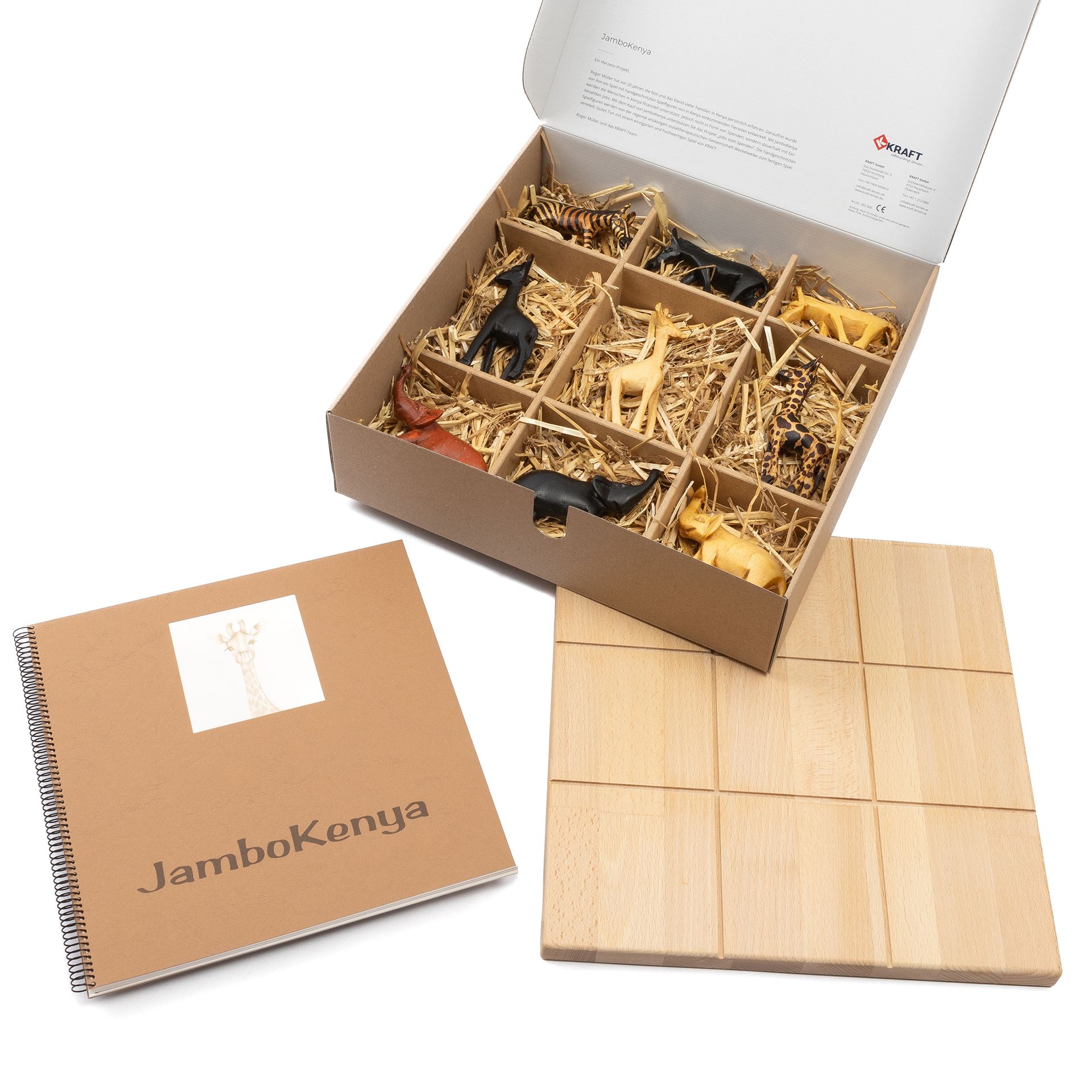 Jambo Kenya, helles Spielbrett