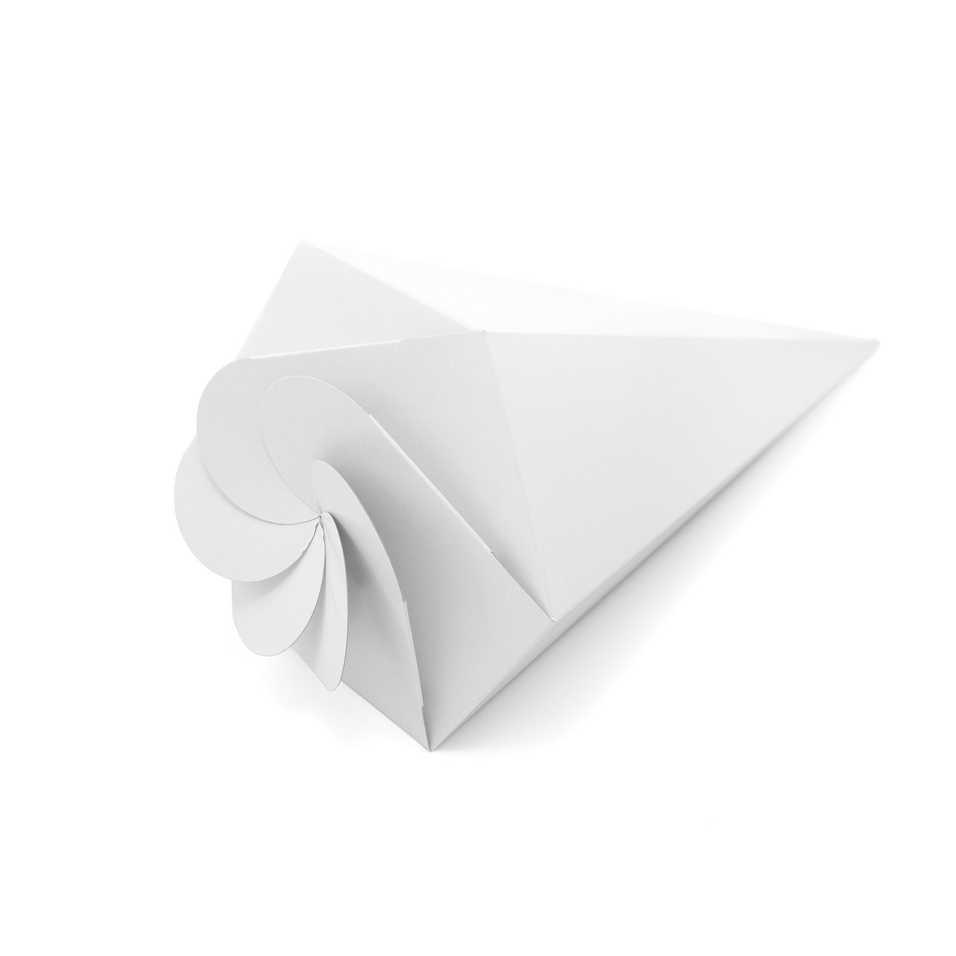 Schultüten blanko, 10er Set, 30 cm, Rosettenverschluss