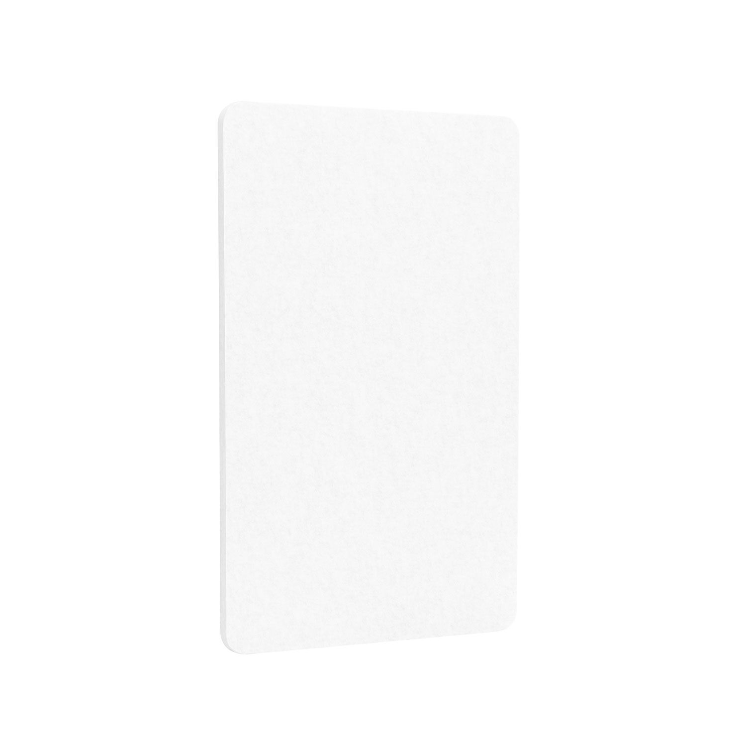 Elements ljudabsorbenter, tak/vägg L, vit
