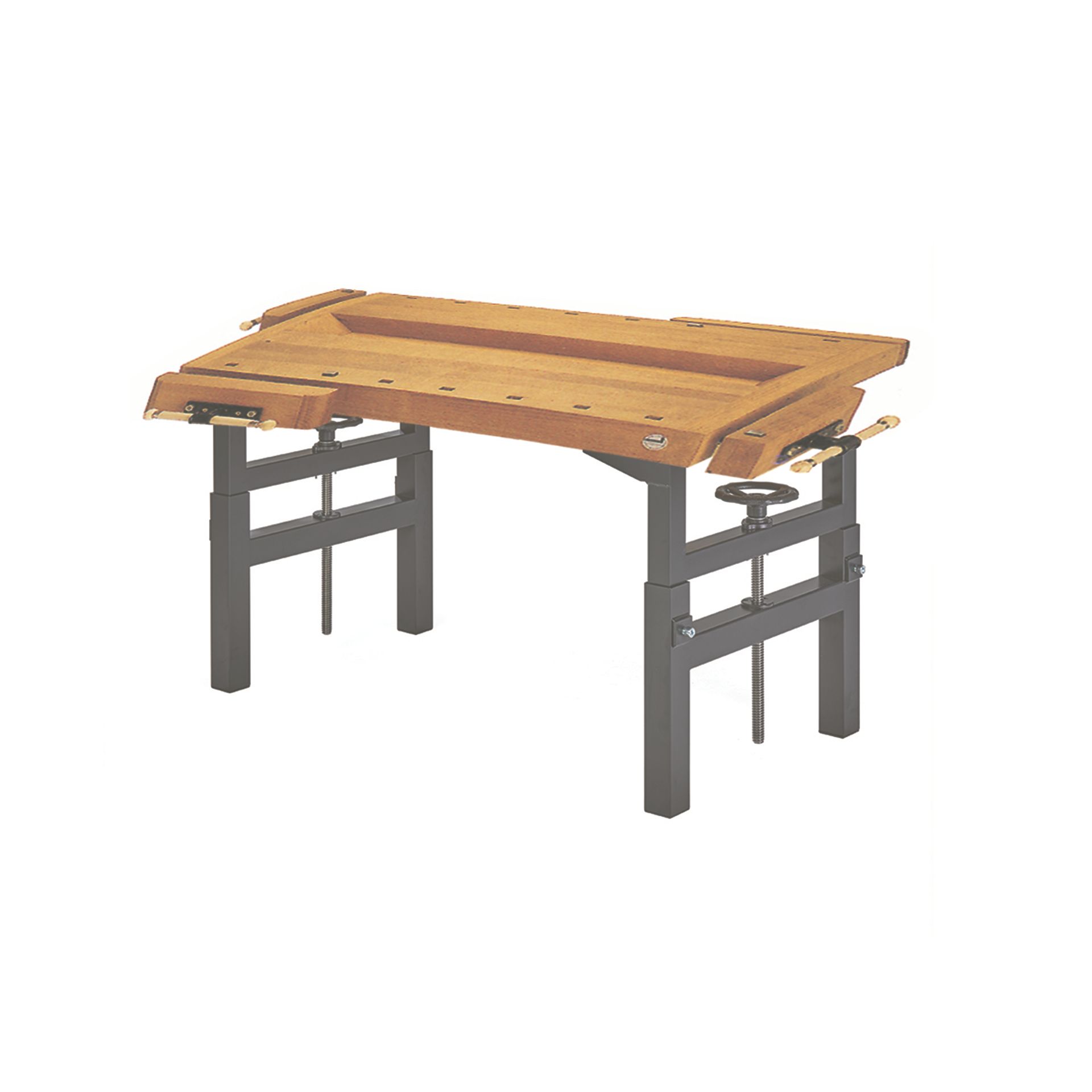 Werkbank Classic 4er, höhenverstellbar, Vorschule/Schul