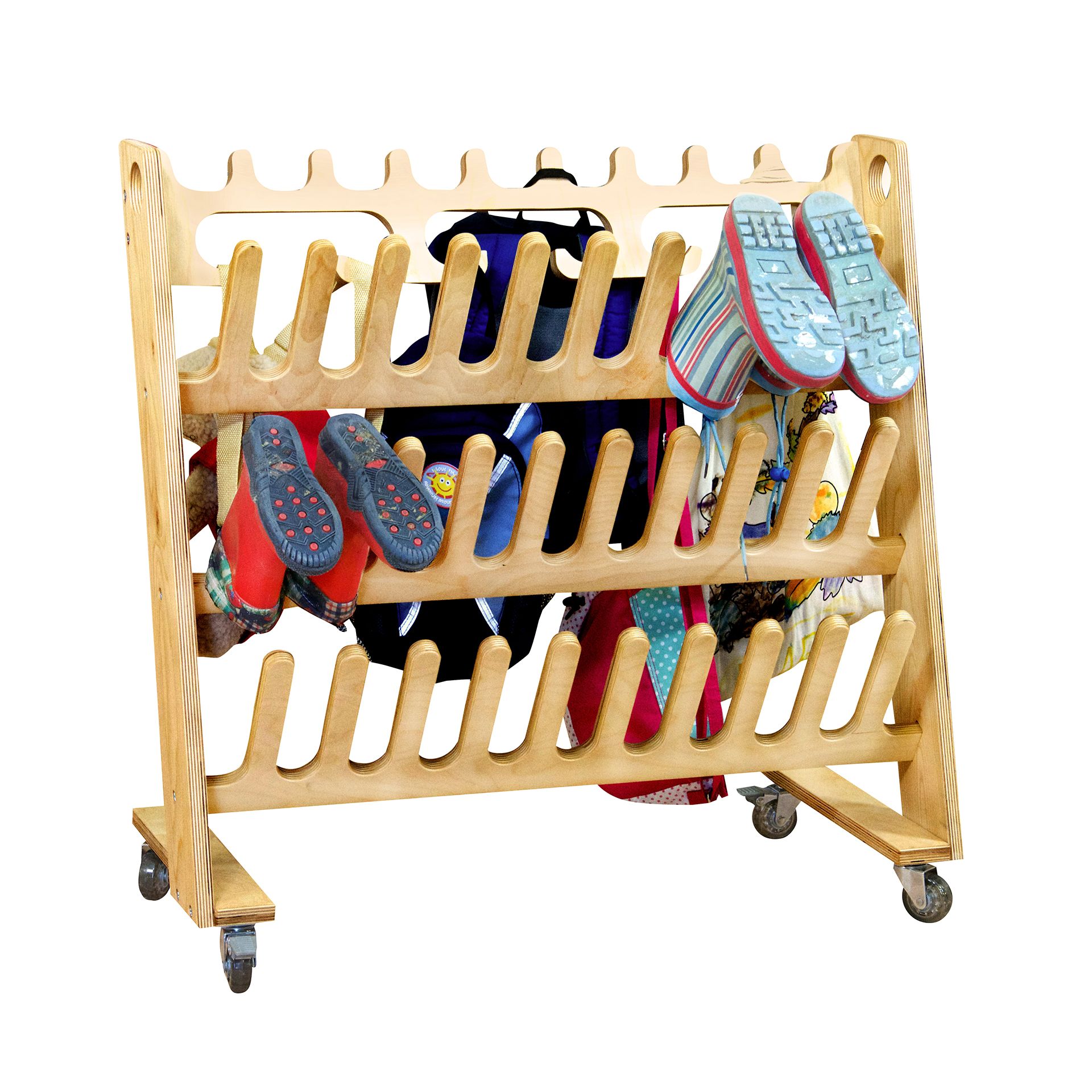 Stiefel- und Taschenwagen