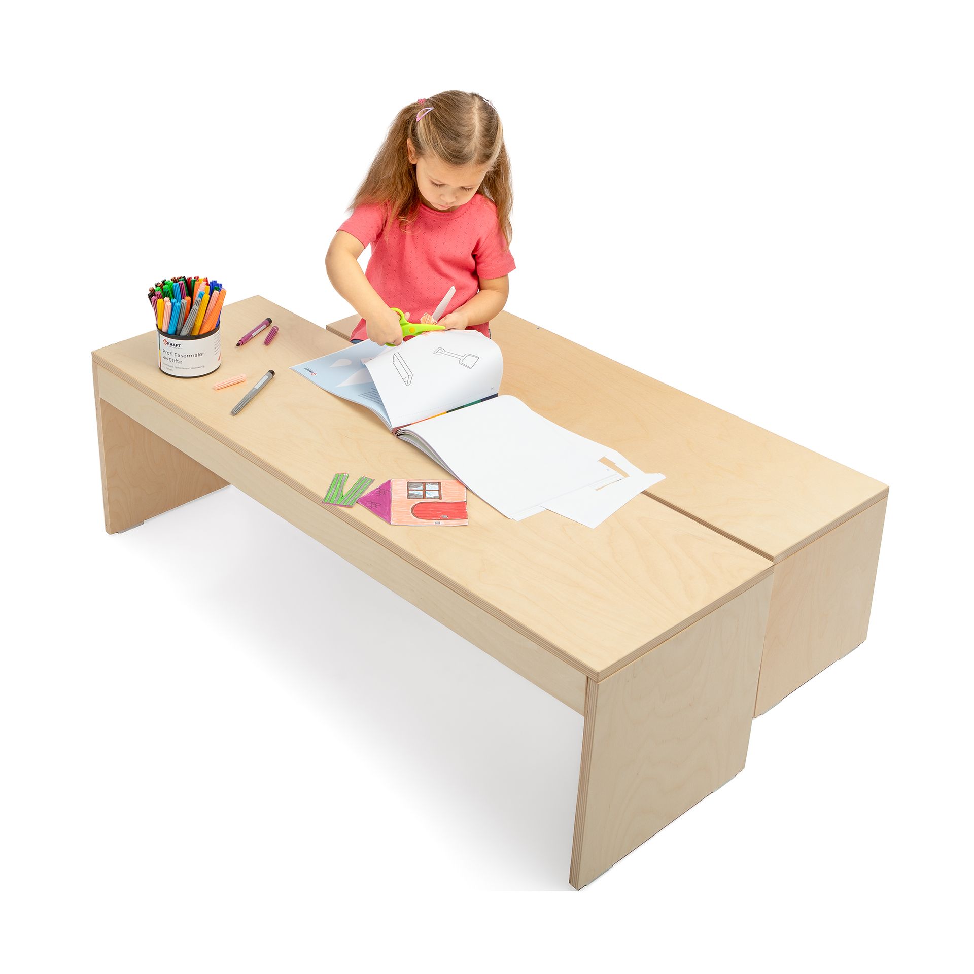 ABC Stapelbänke, 3er Set