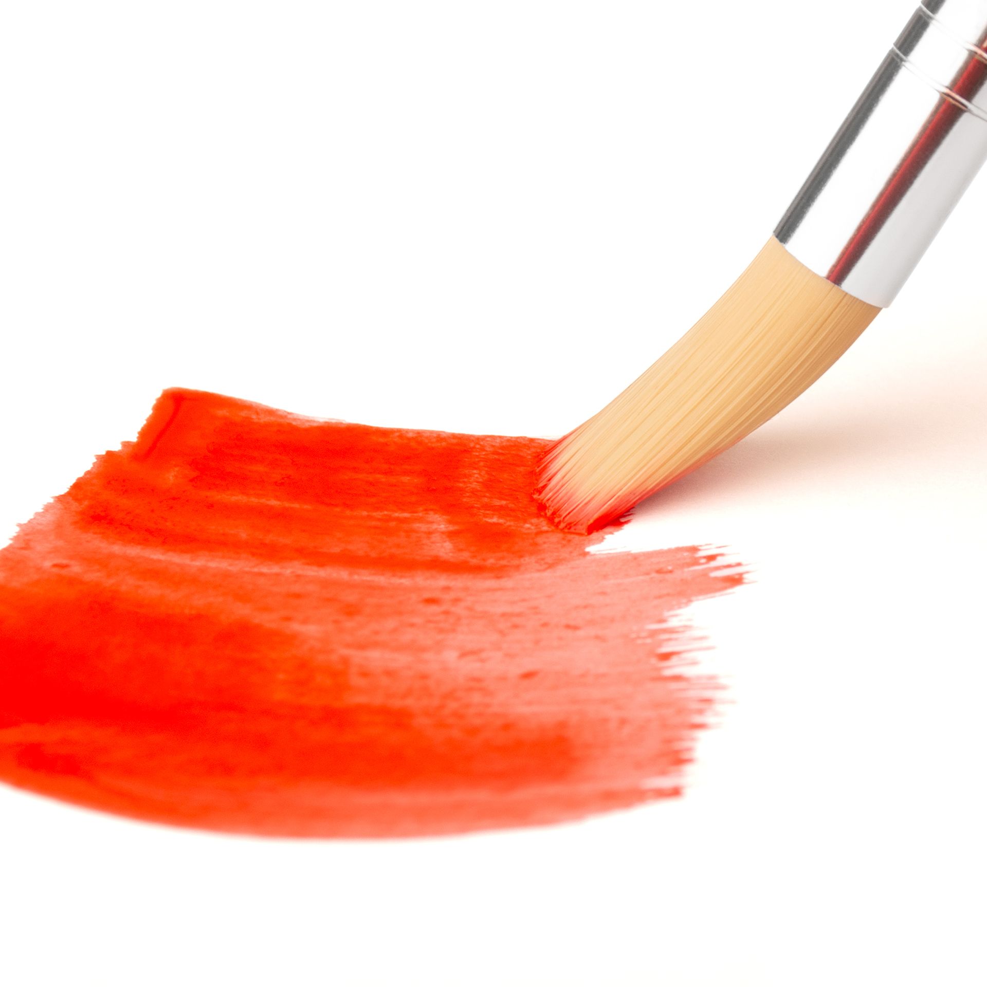 Kugelgriffpinsel, 4 Farben-Set