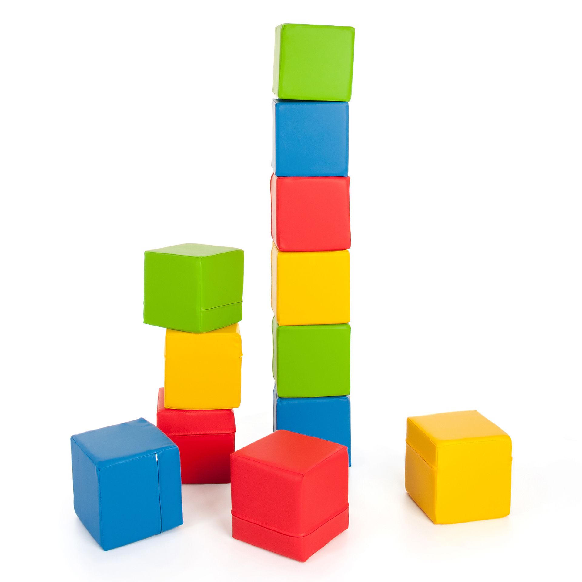 Schaumstoff Bausteine Cube, 12er Set