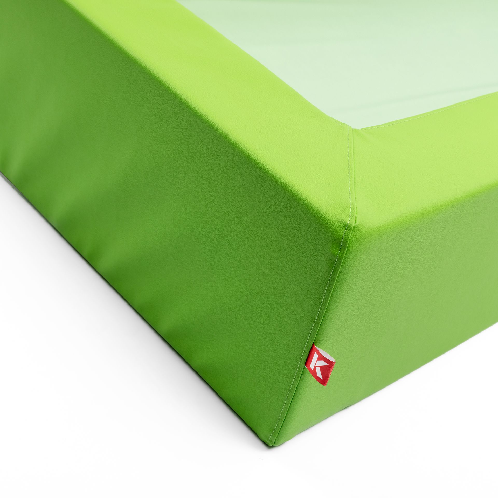 Schaumstoffbett grün