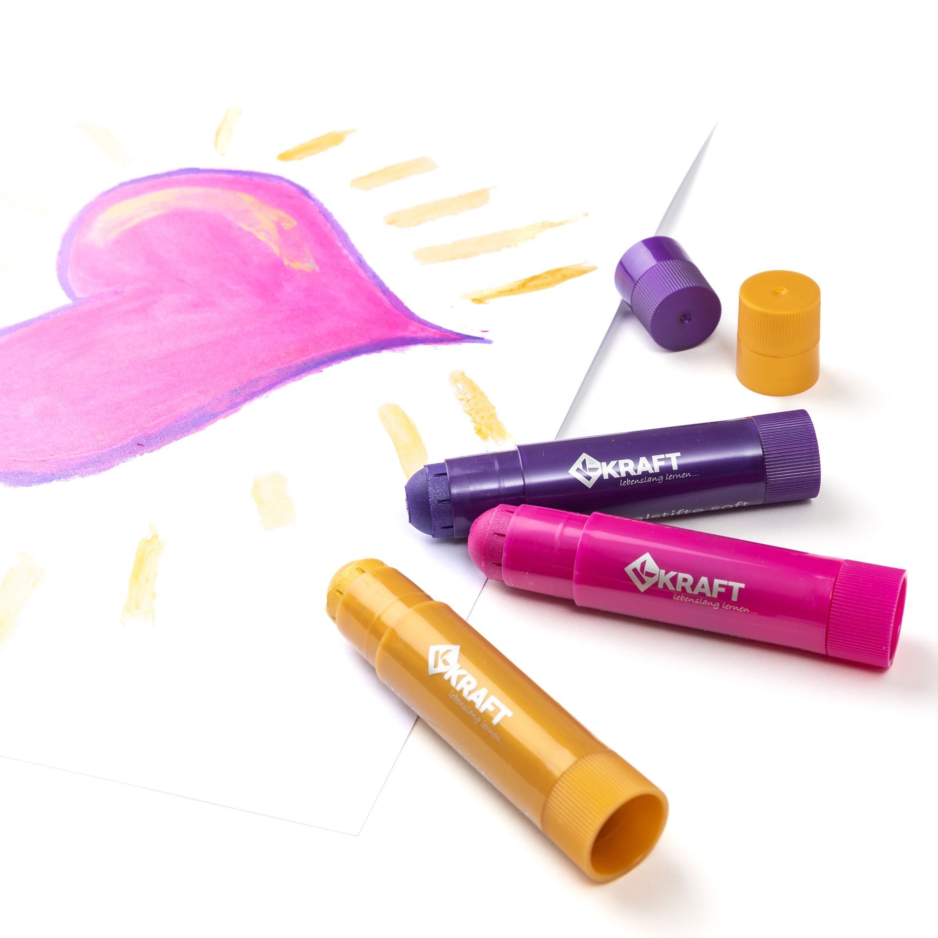 Softmaler, 6-Farben-Set, Metallic