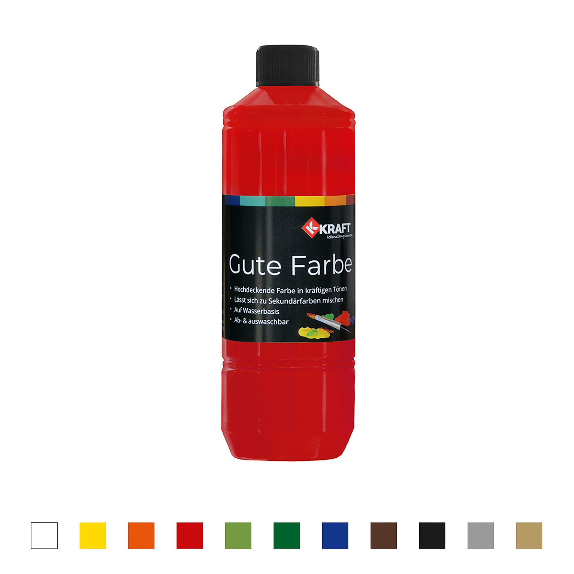 Gute Farbe, 500 ml, rot