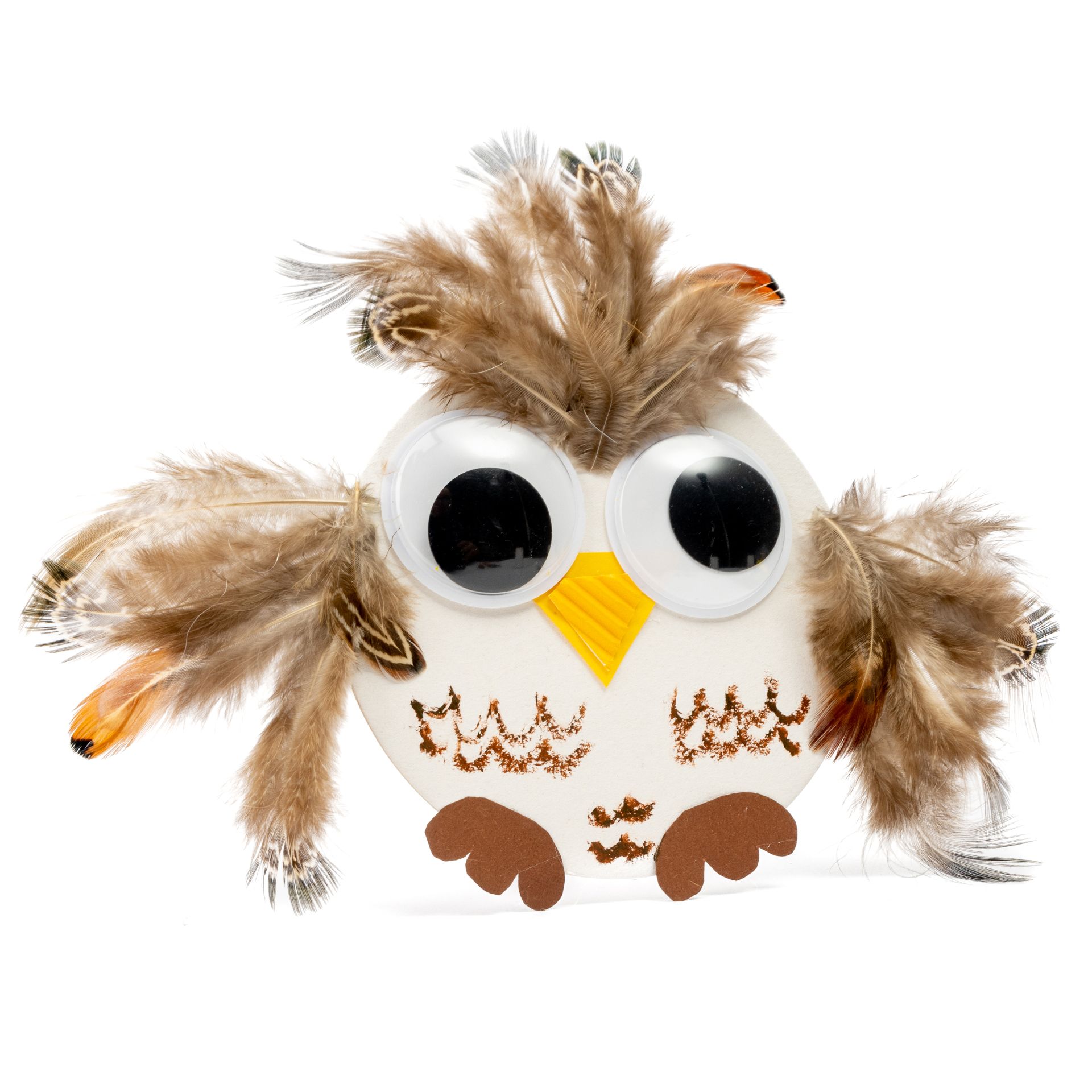 Naturfedern, 3 verschiedene Federtypen, 200er Set