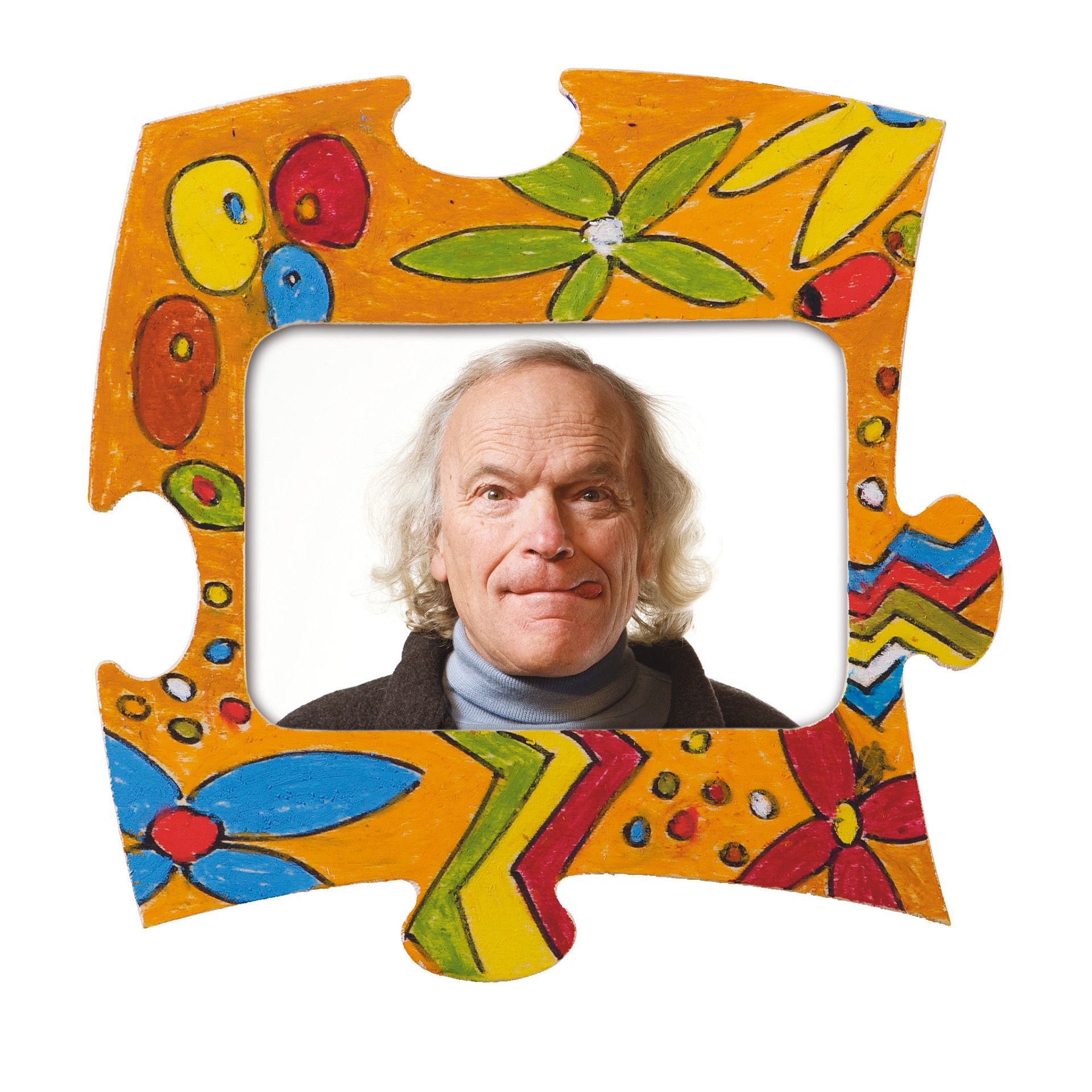 Holzbilderrahmen Puzzle, 10er Set