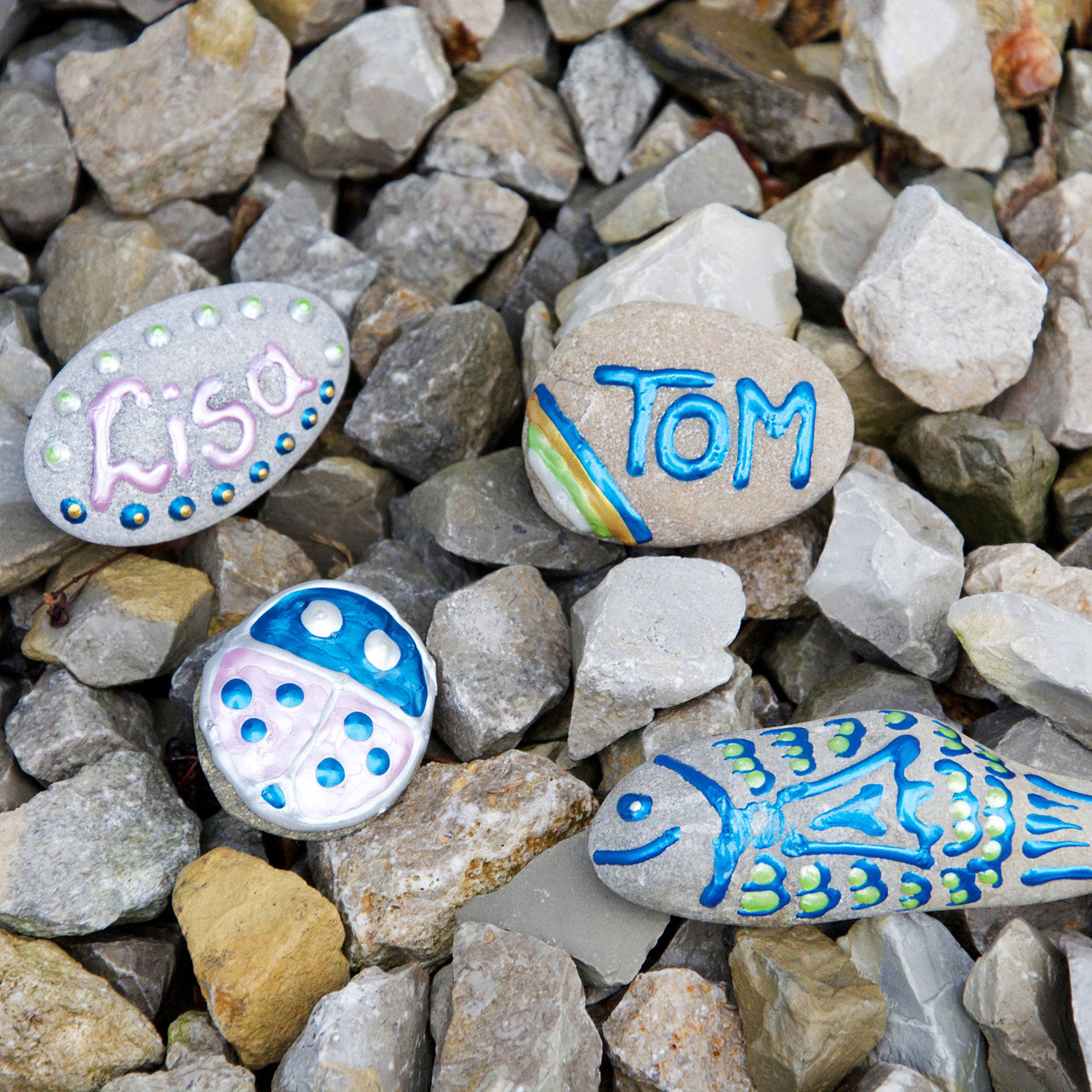 Perli Stifte, 6-Farben-Set