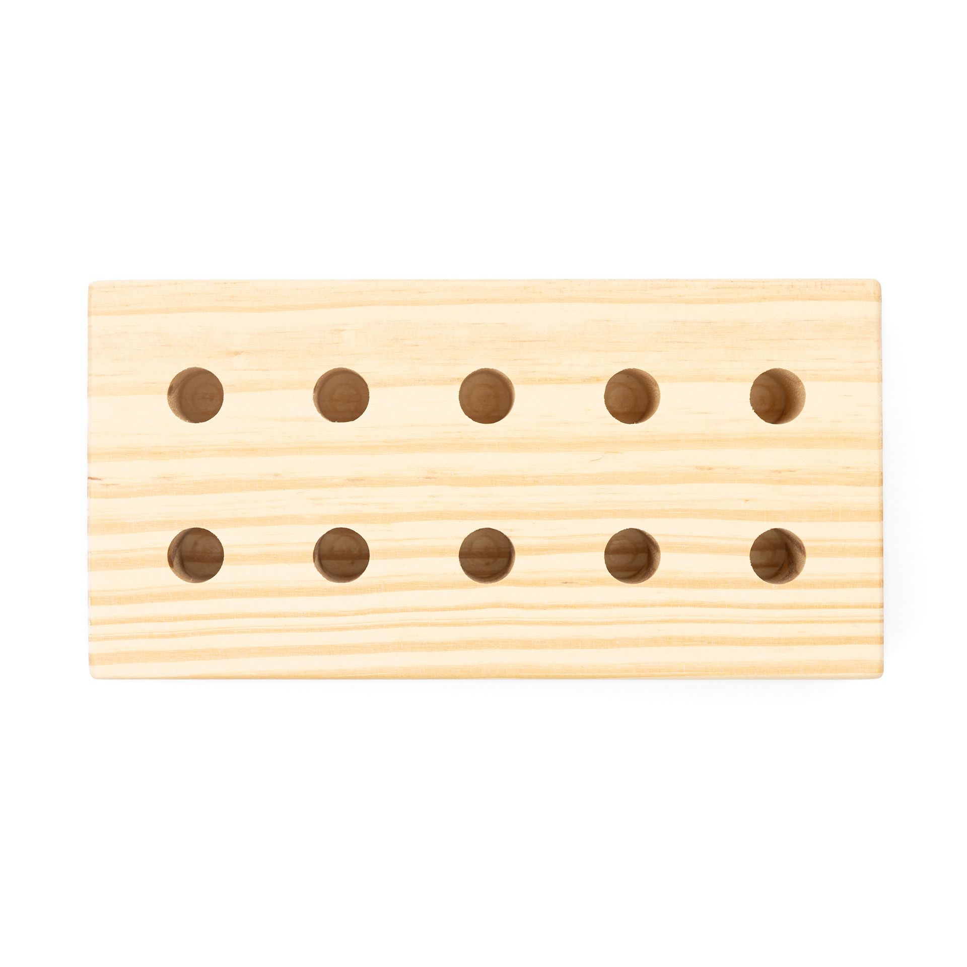 Scherenhalter für 10 Scheren, Holz