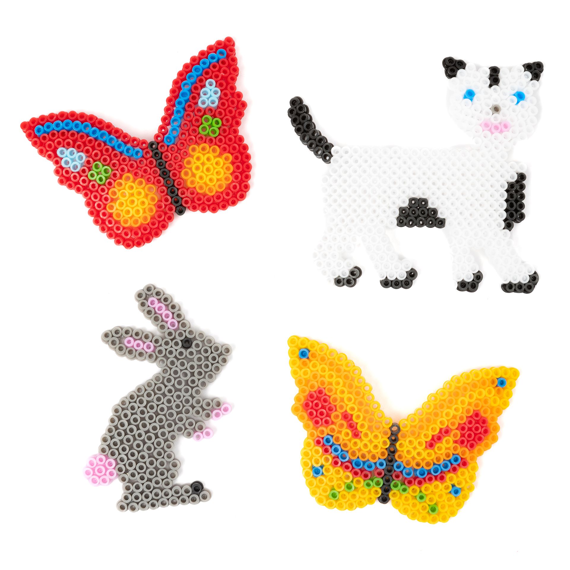 Bügelperlen-Eimer, 15.000 Perlen, inkl. 3 Platten