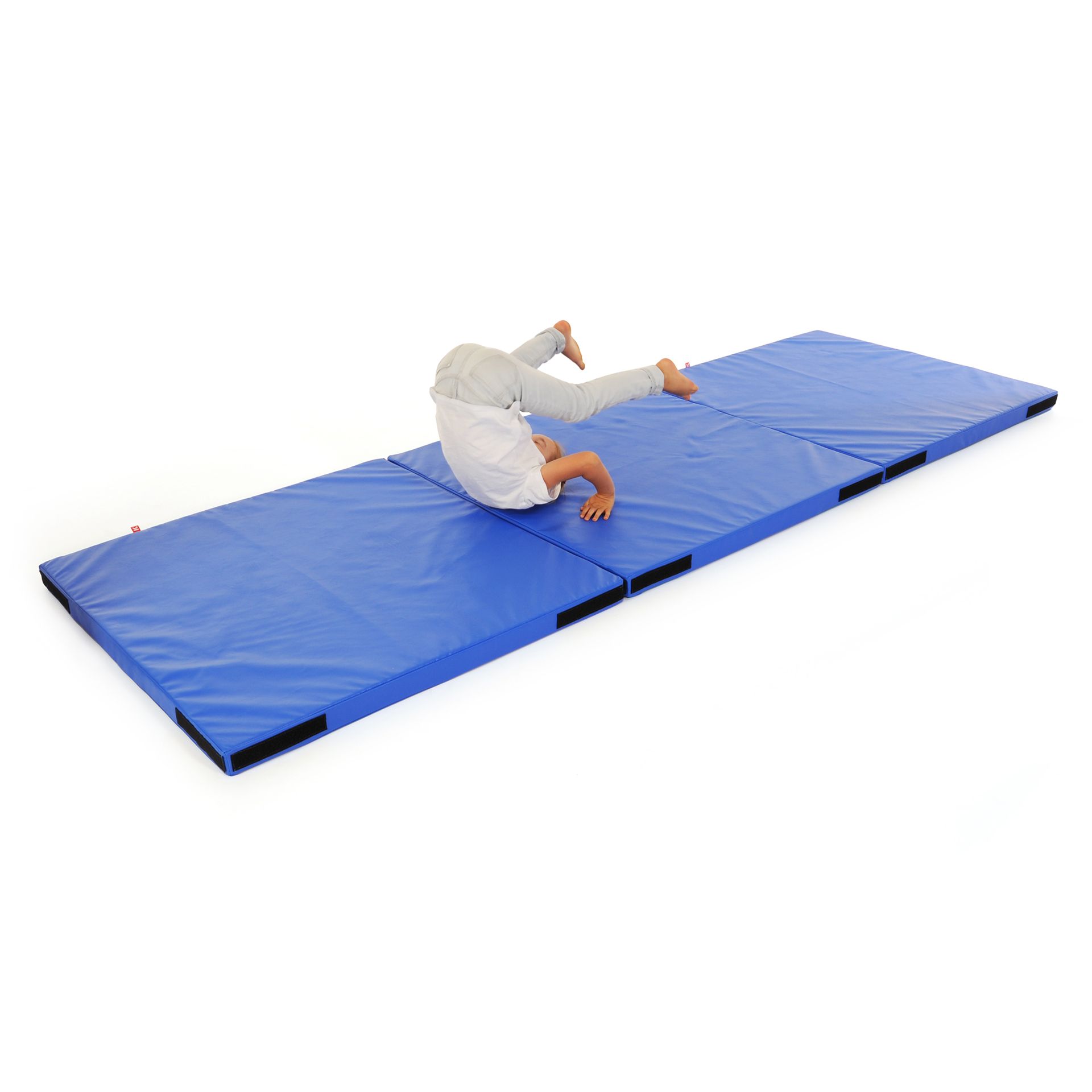 Fallschutzmatte ultraleicht, 100x100x6cm, Blau