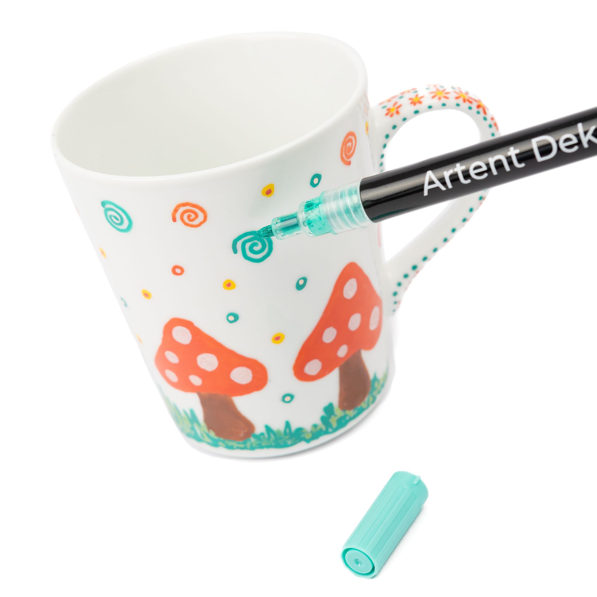 Artent Dekomaler, 12er Acrylstifte-Set, Pastell