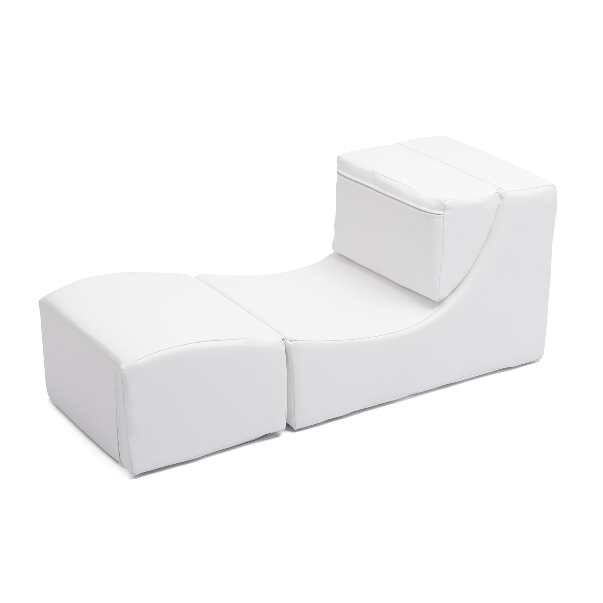 Chill Sessel, schmal, weiß