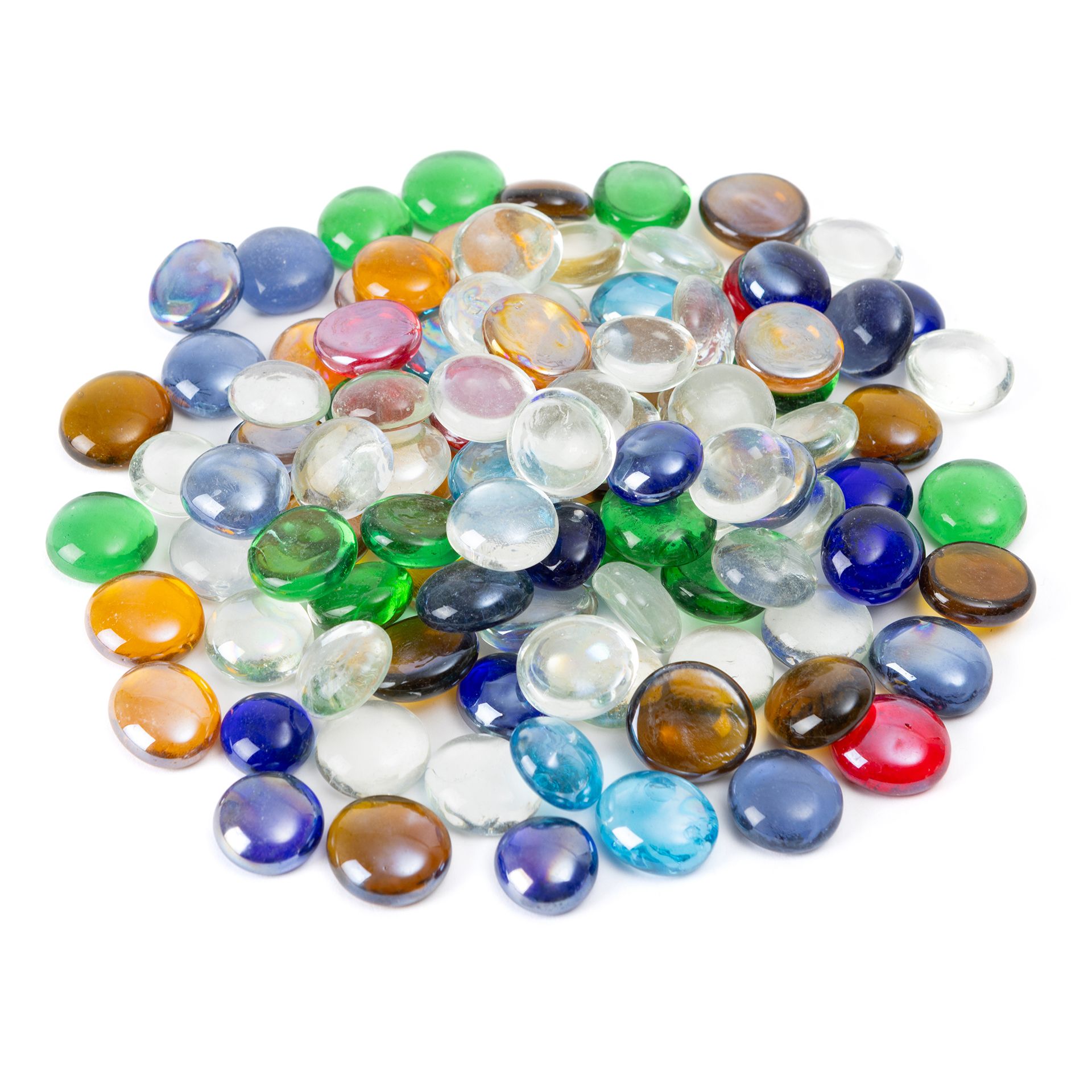 Glasnuggets, 9 Farben, 500g