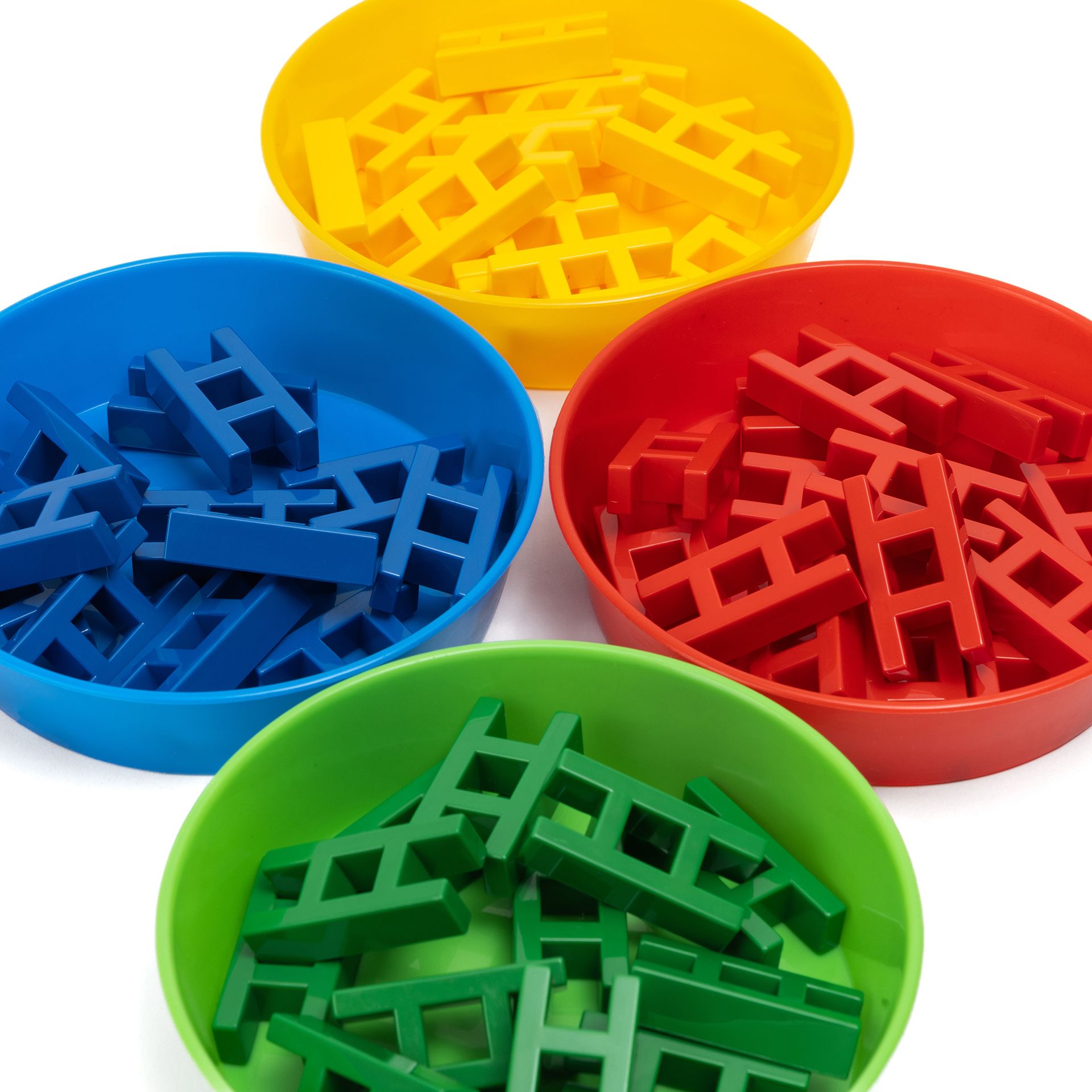 Materialschalen rund, 4er Set