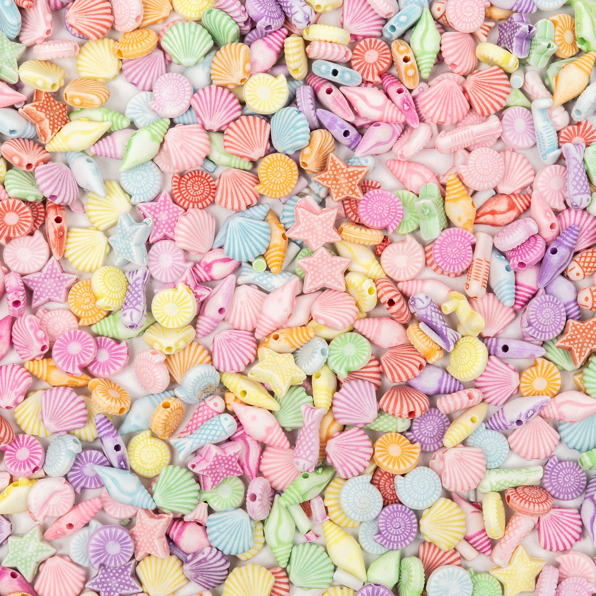 Perlen-Motiv, Muscheln & Meer, 850 Stück