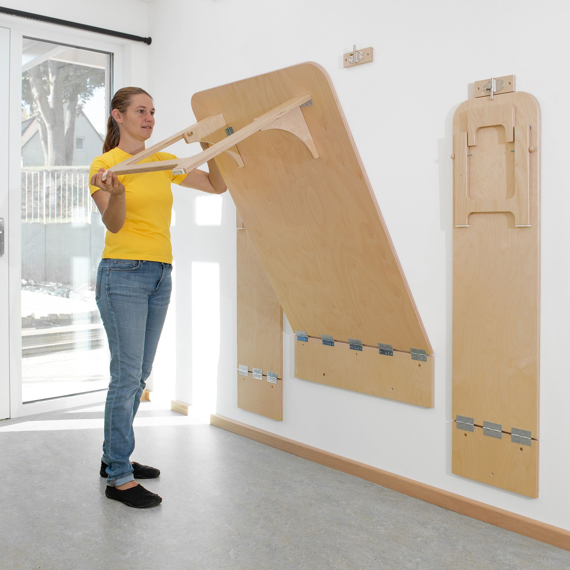 Wandklapptisch 80x120cm Tischhöhe 59cm