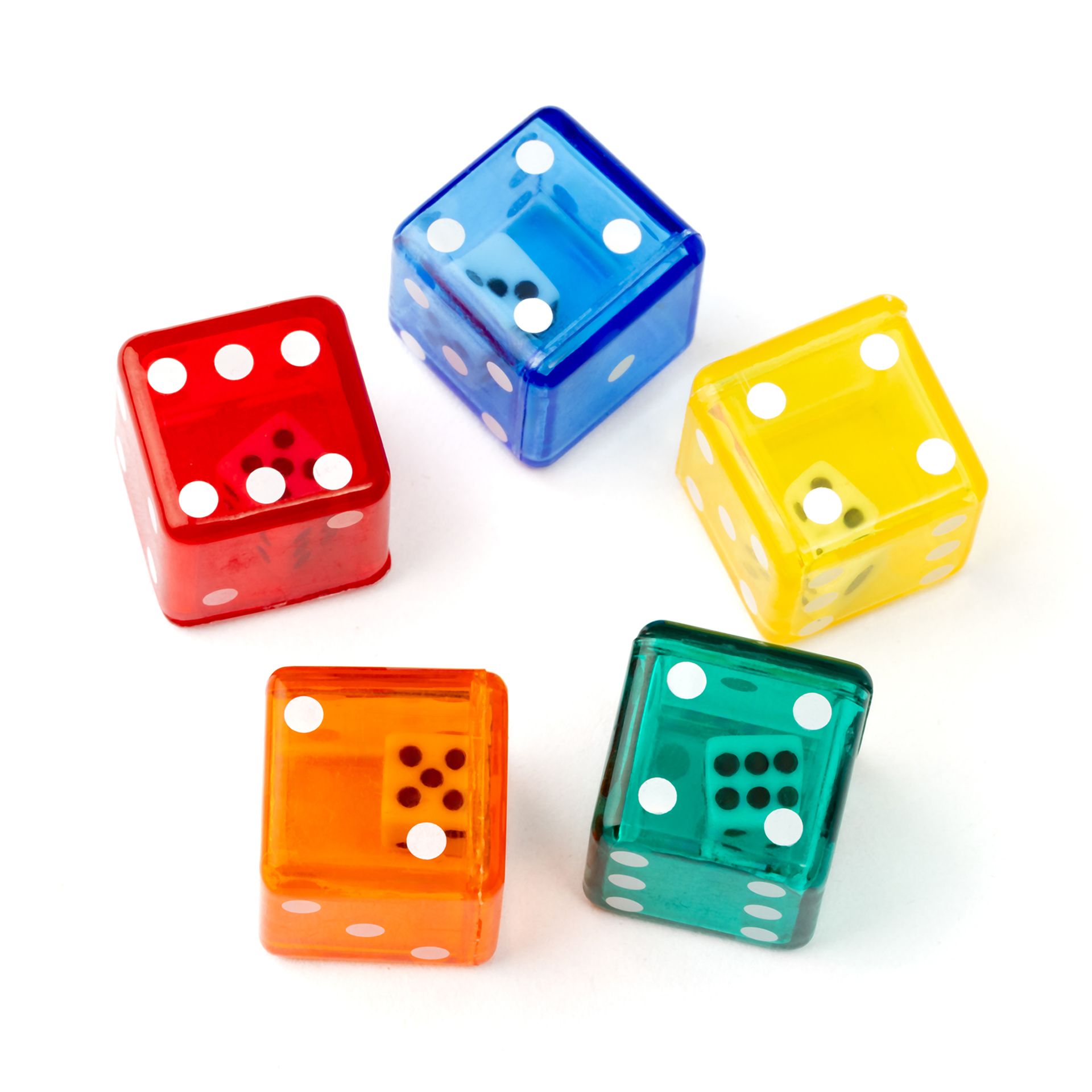 Doppelwürfel klein, 6er Set