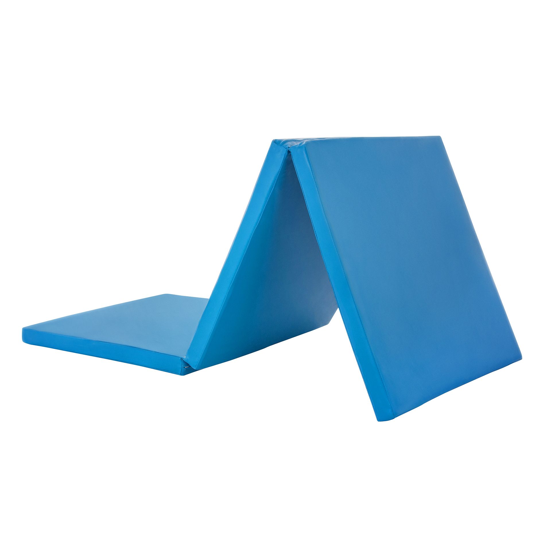 Turnmatte, klappbar, 160x60x5cm, blau