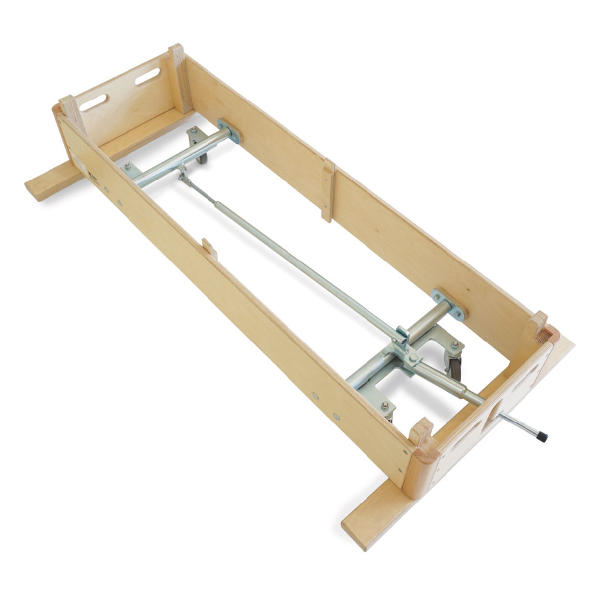 Sprungkasten 5-tlg. gezinkt mit Kernrindleder