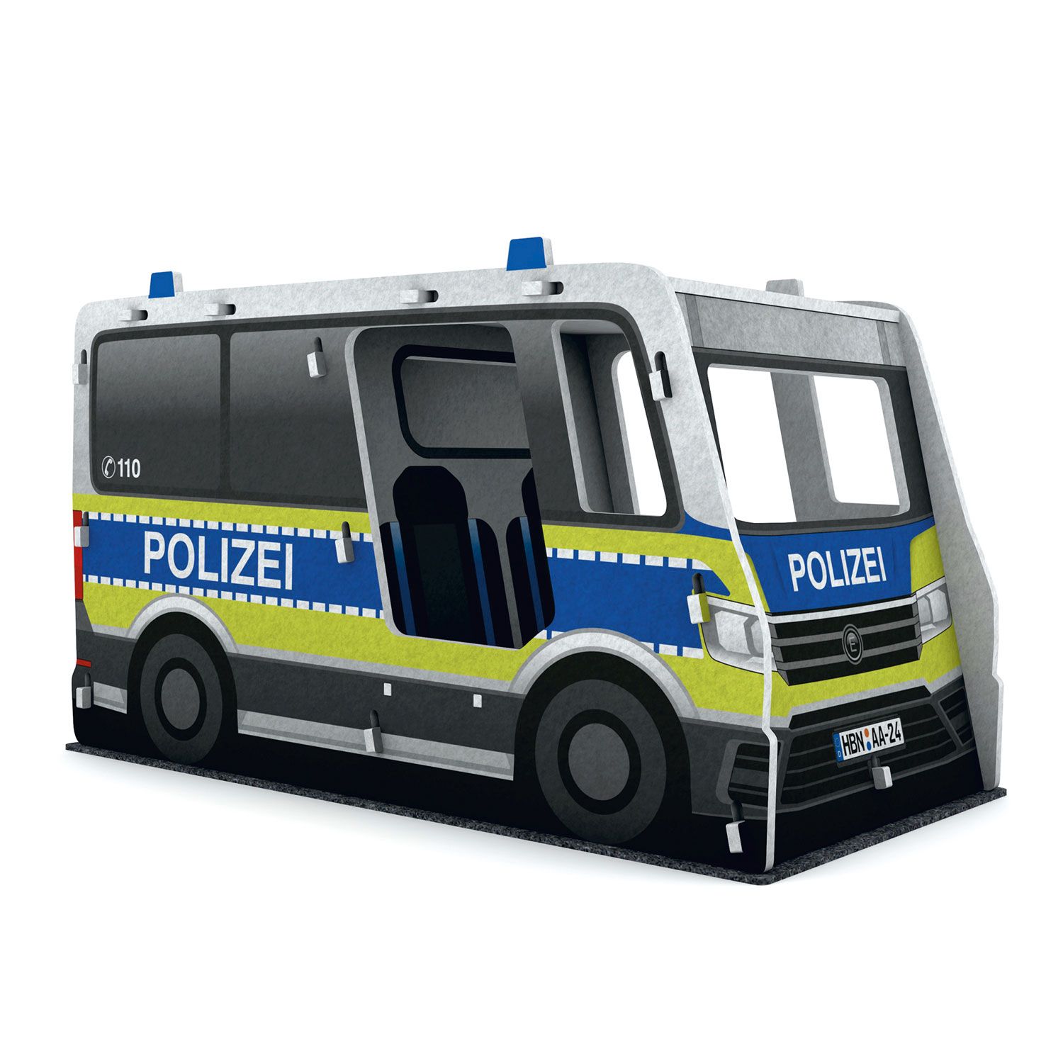 Dizajnirana zvučna izolacija policijski auto