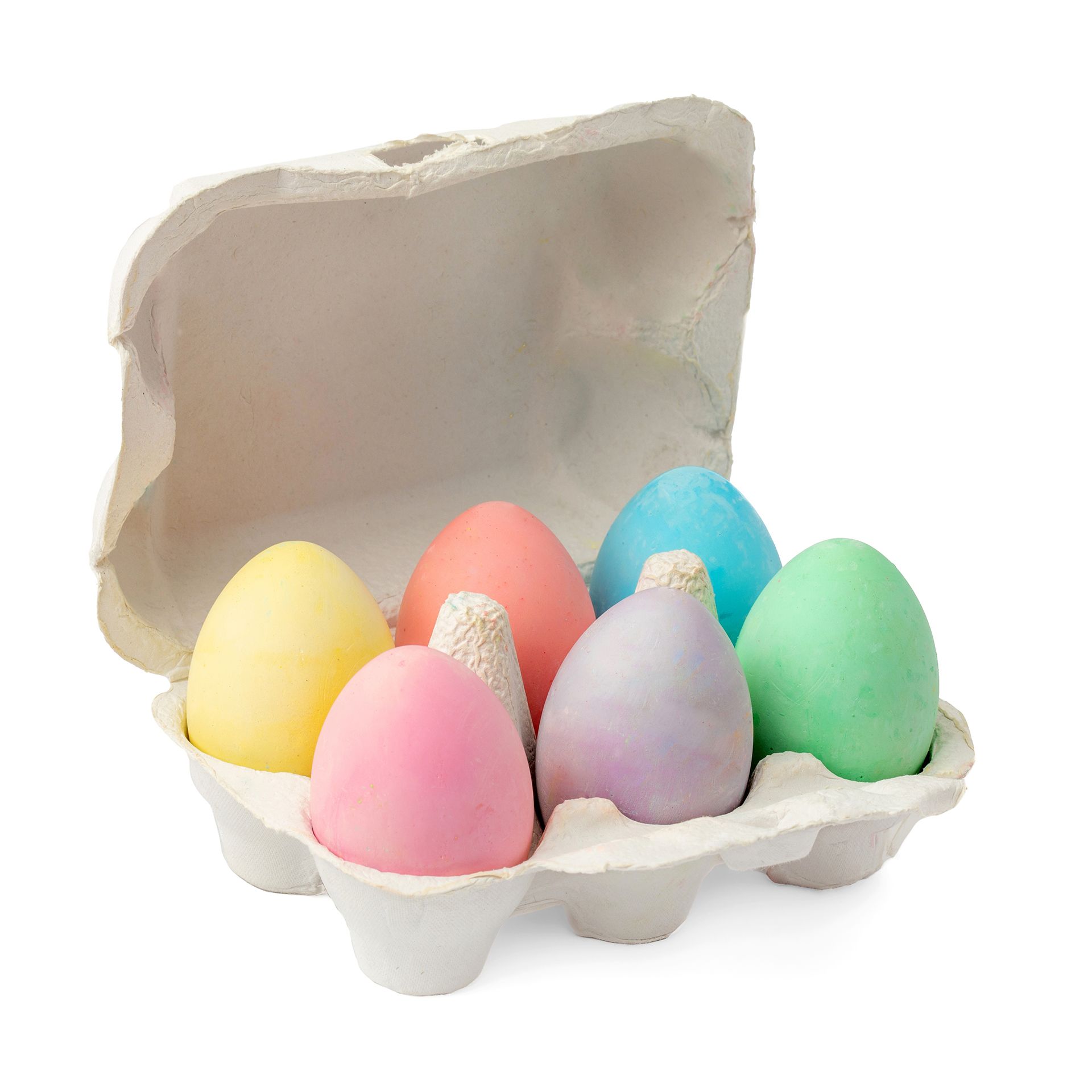 Kreide Eier, 6er Set
