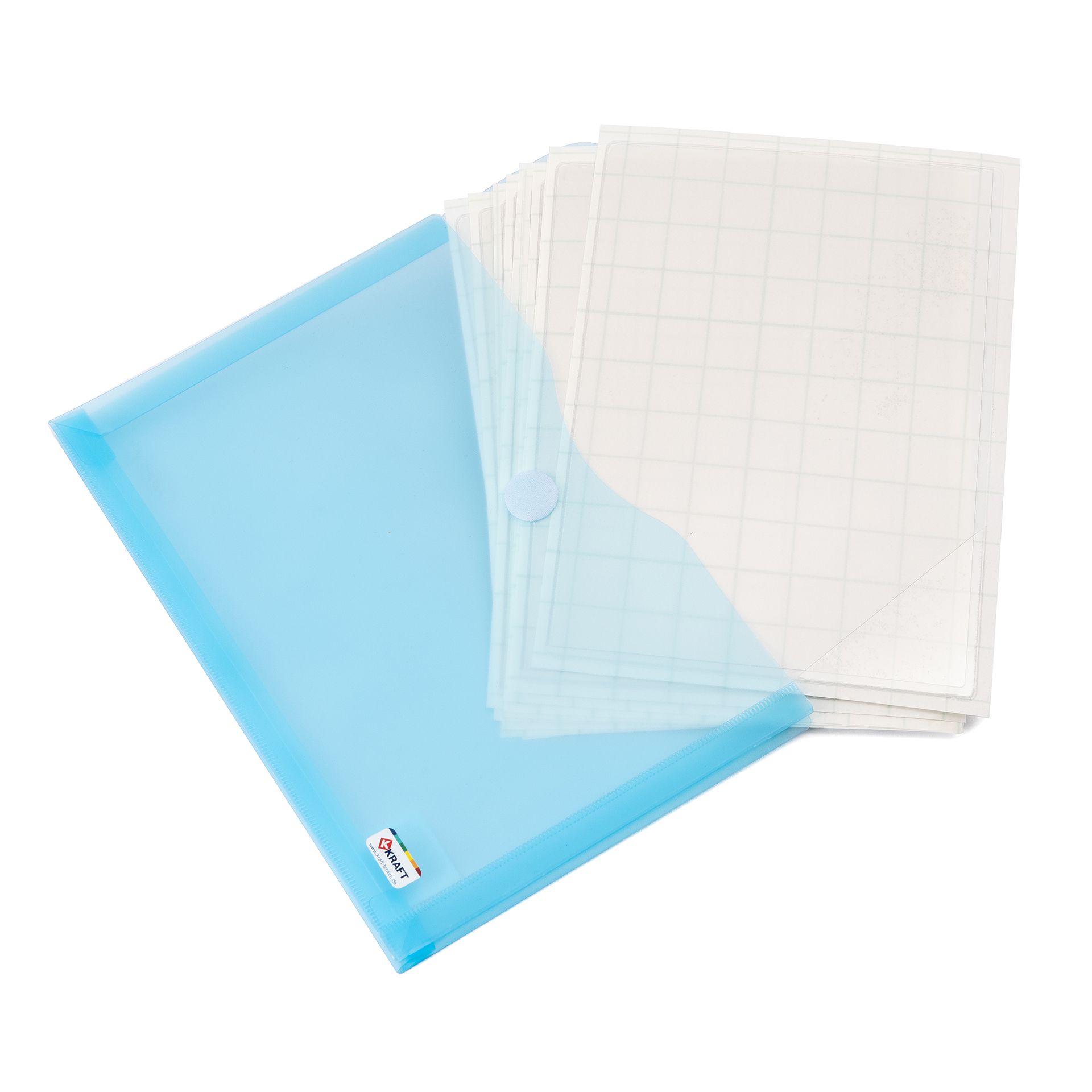 Infohülle A5, 10er Set inkl. Mappe