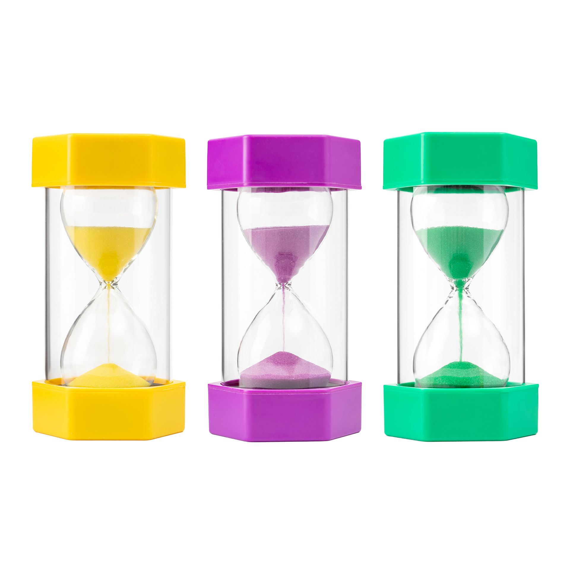 Sanduhren Jumbo 3er Set - 1, 3, 5 Minuten
