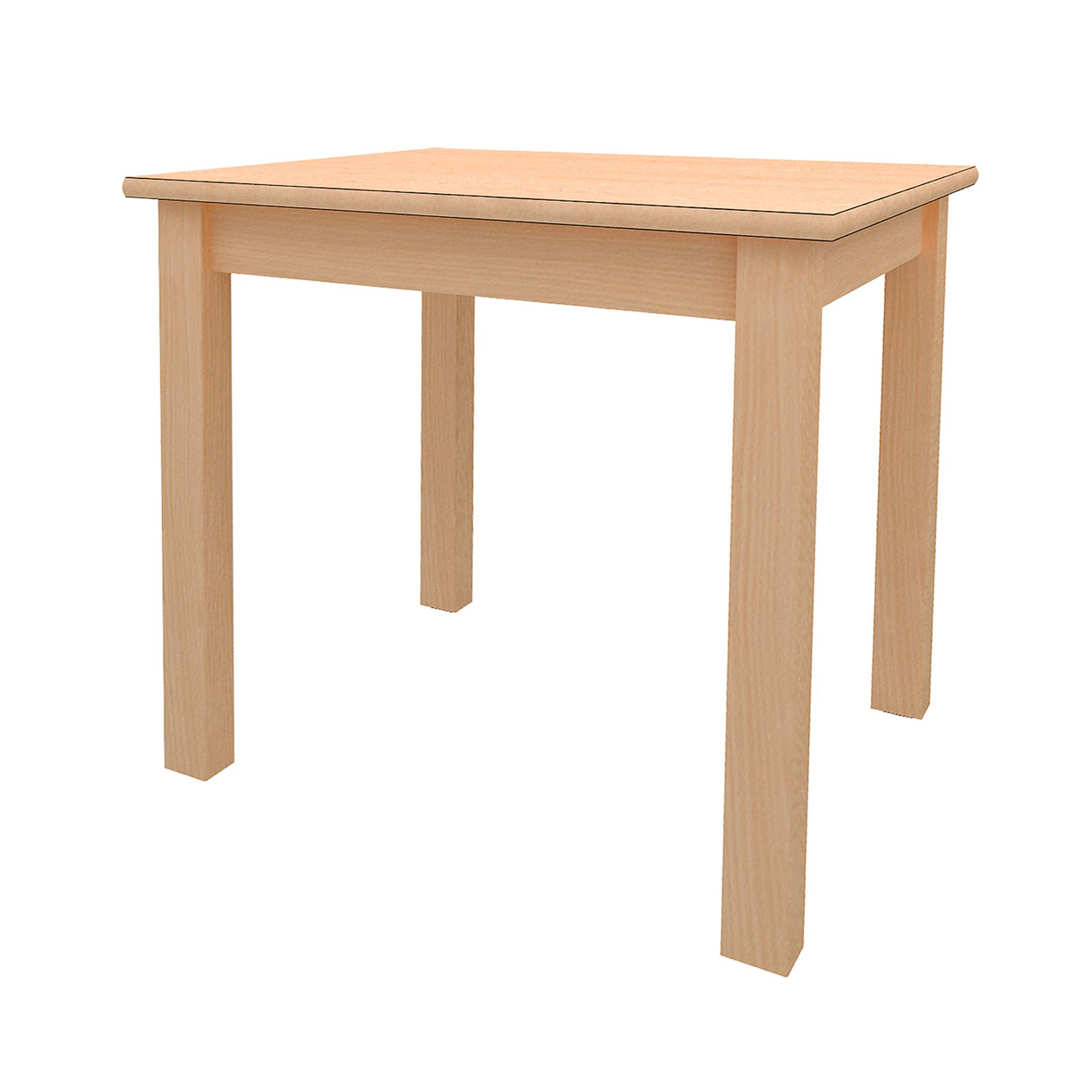 Quadrattisch 80x80cm Tischhöhe 59cm