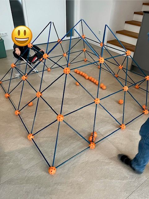 Bude bauen für große und kleine Kids